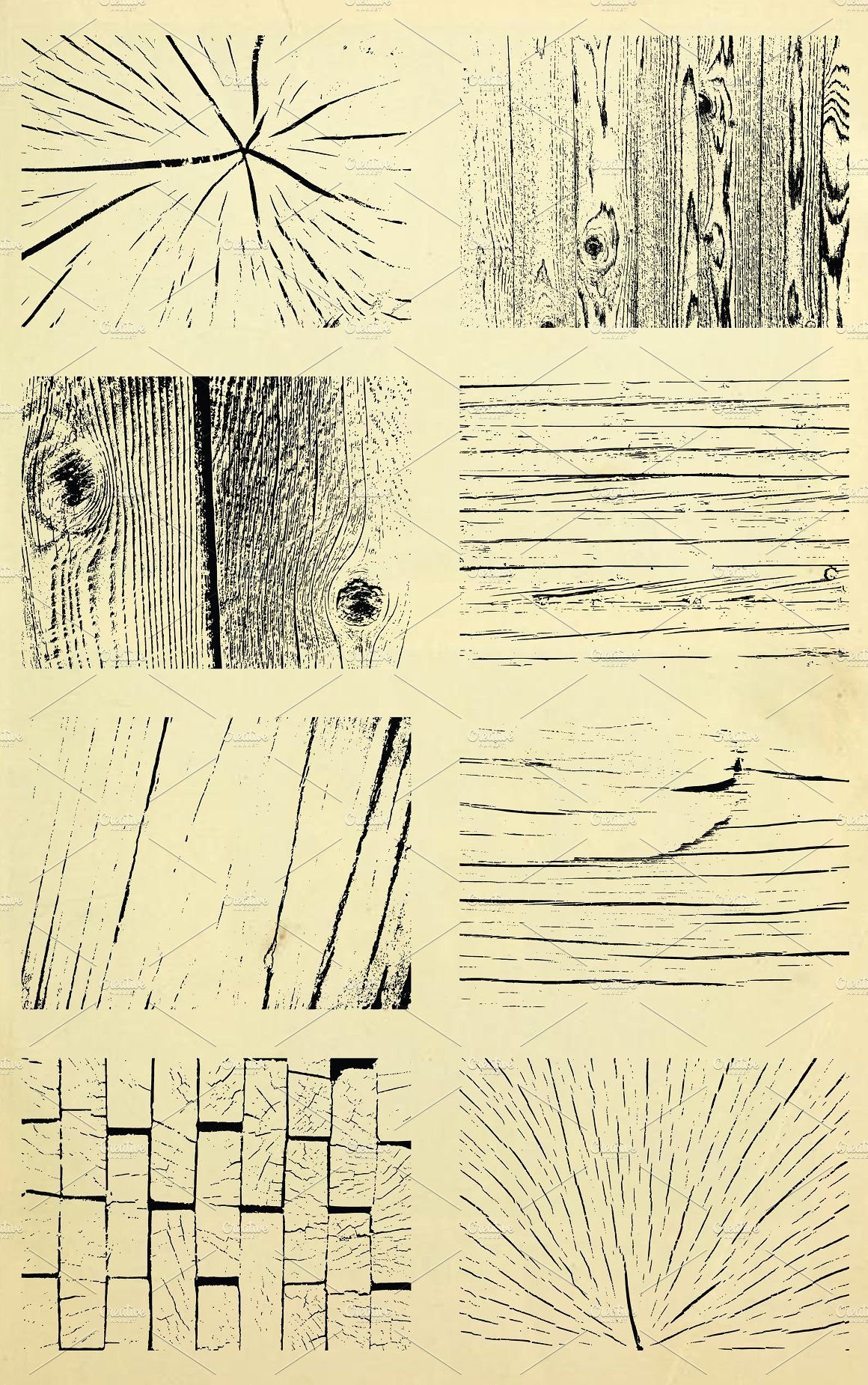 Текстура дерева для рисования