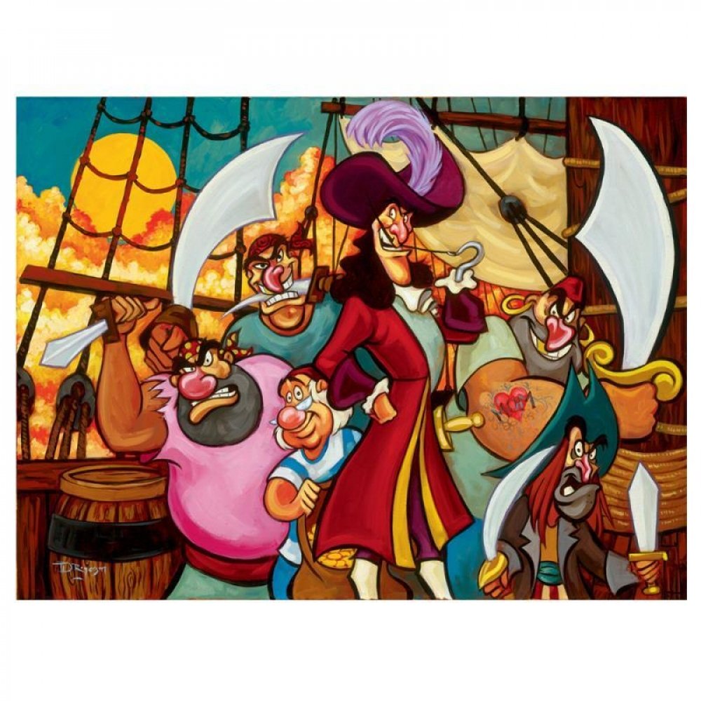 Питер Пэн и пираты Капитан крюк. Капитан крюк Дисней 1953.