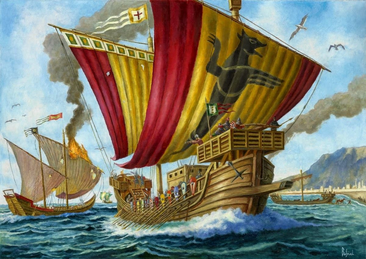 Корабли средневековья