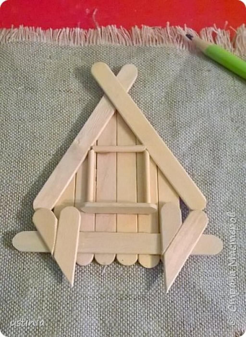 Поделки из палочек