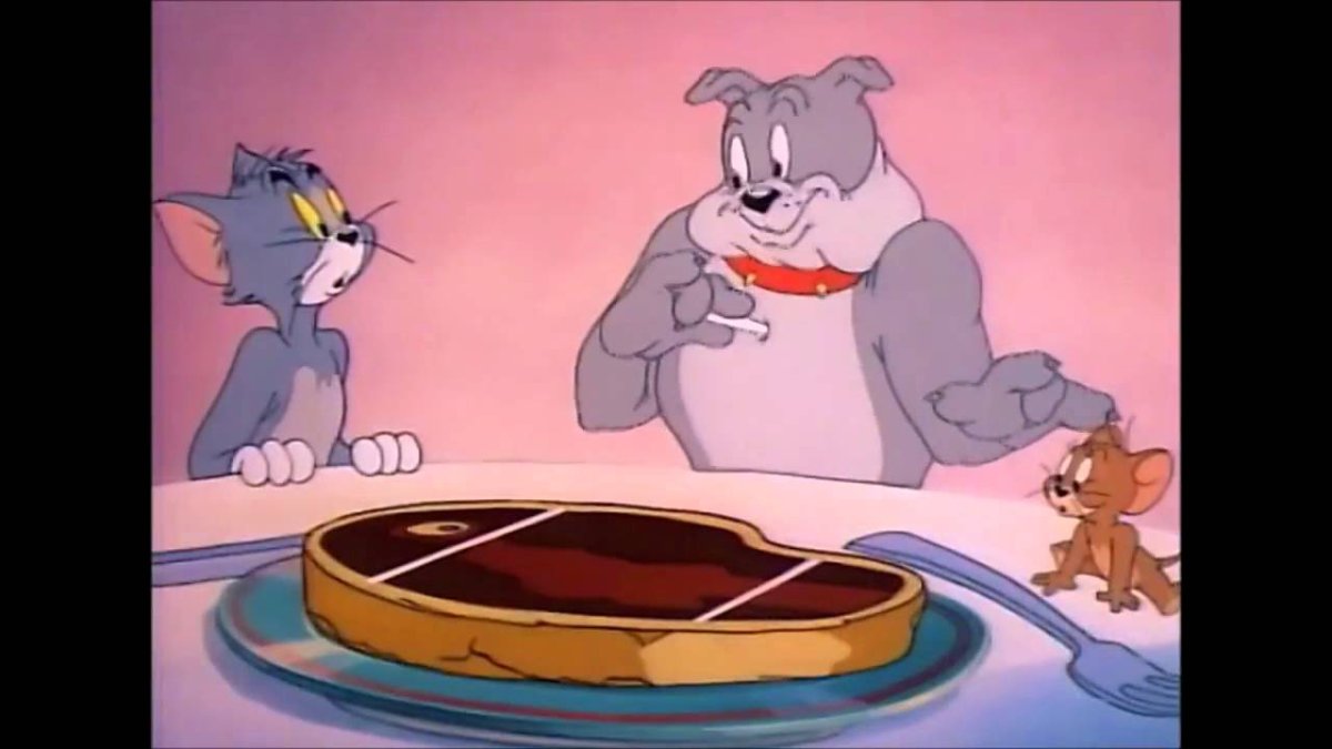Собака из тома и джерри