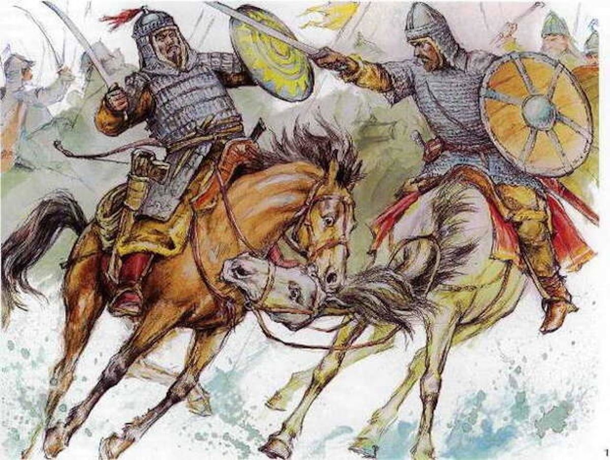 Монголо татары 13 век. Битва на реке сить 1238. Битва на реке Сити Батый.