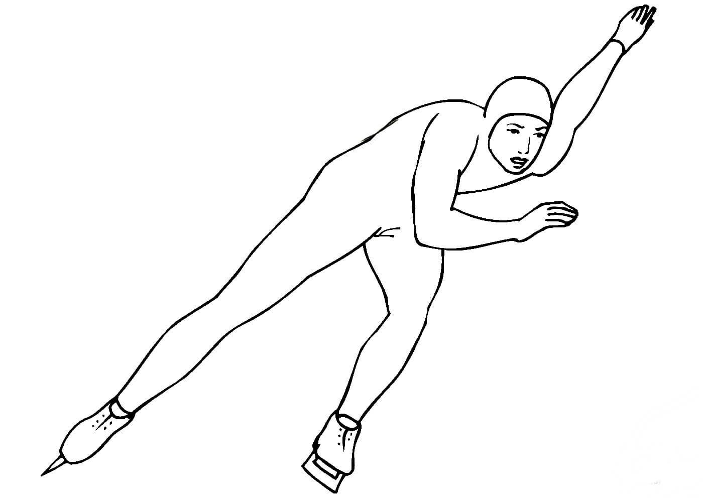 Спортсмен в движении рисунок. Человек в движении. Изображение человека в движении. Фигура спортсмена в движении. Конькобежец раскраска для детей.