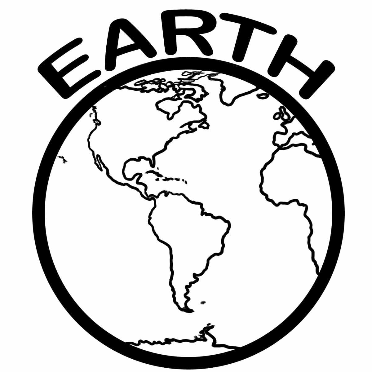 Печатают землю. Земля раскраска. Земля картинка для детей раскраска. Планета земля раскраска. Планета земля трафарет.