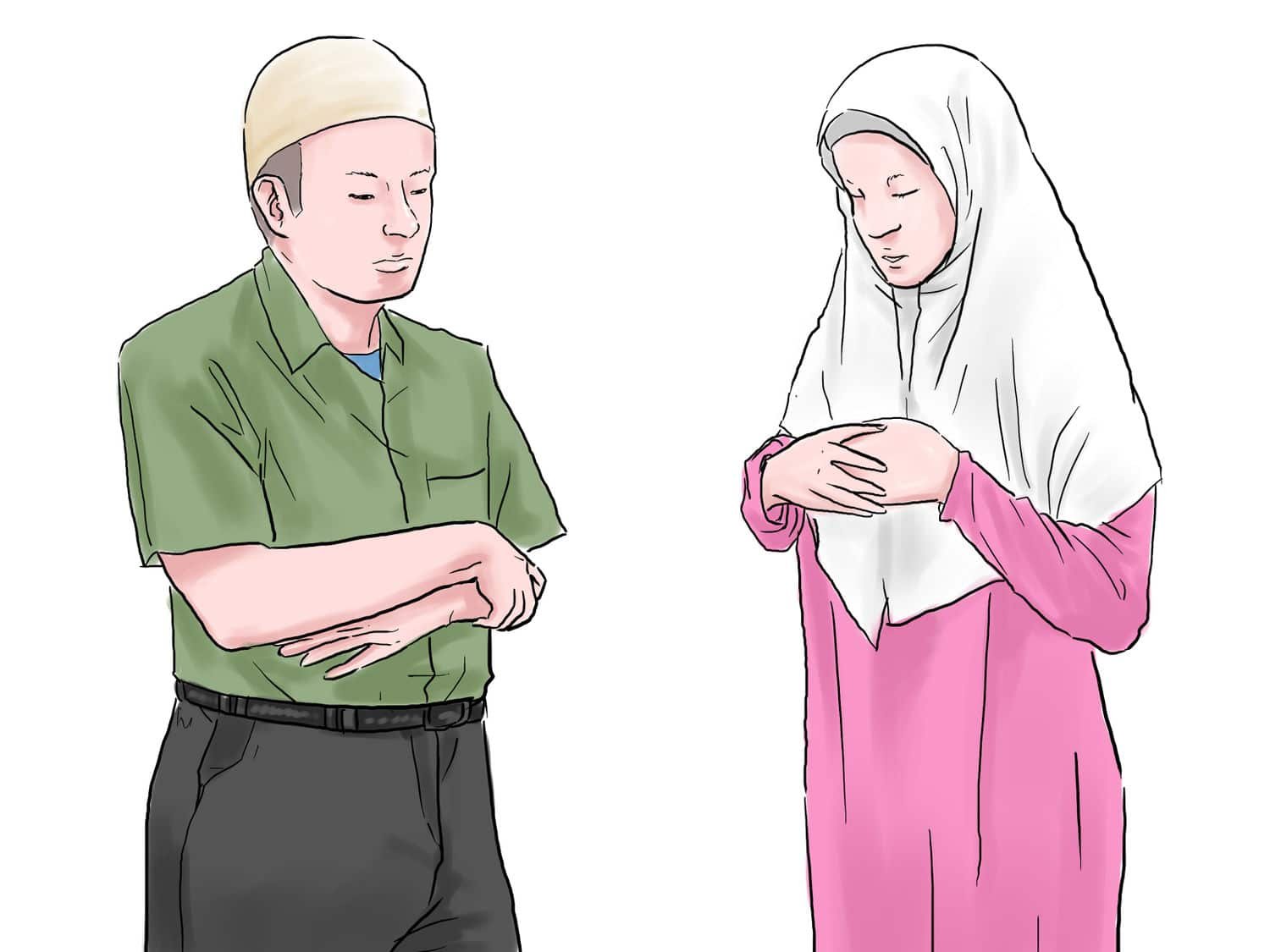 Как делать мусульманский