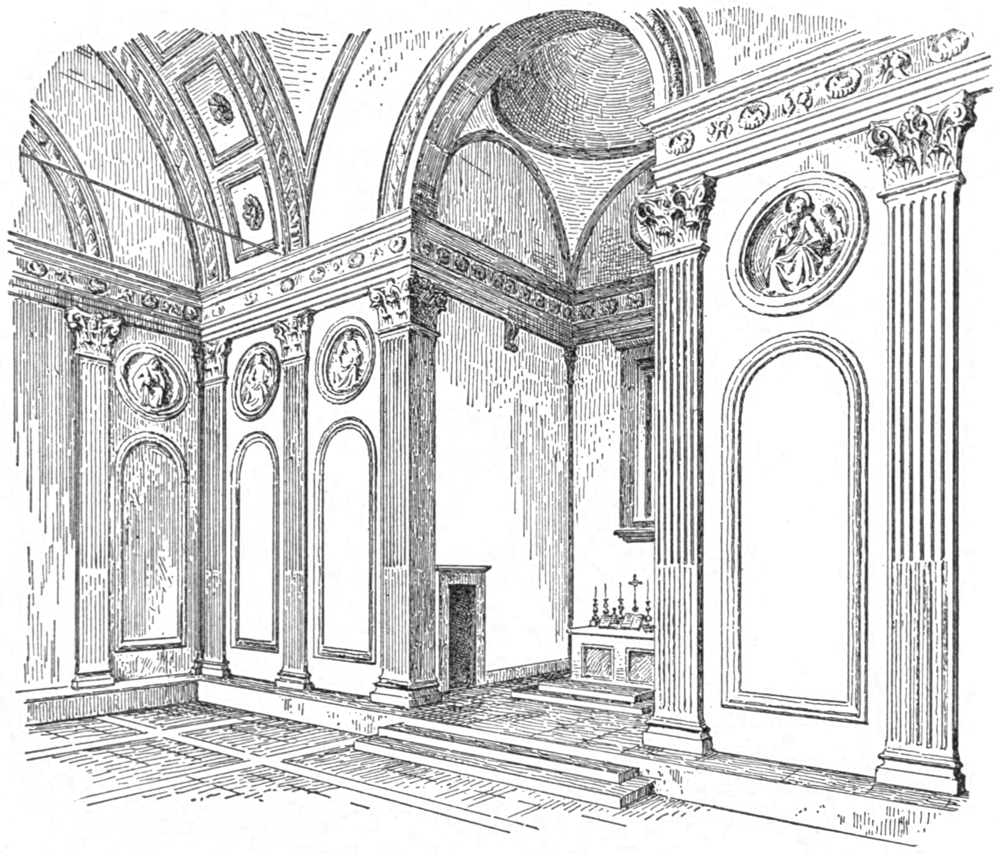 Раскраска интерьер дворца