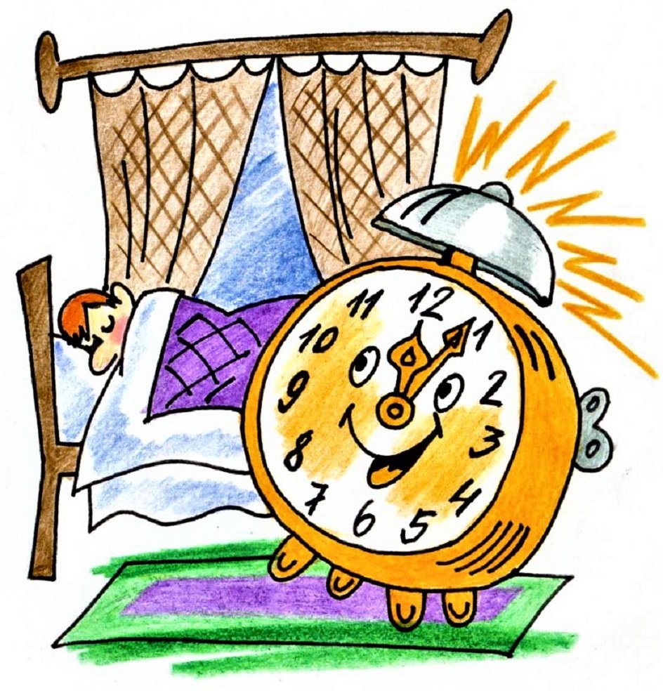 Я проснулся в 7 часов. Будильник рисунок. Будильник детский рисунок. Часы рисунок. Звенящий будильник.