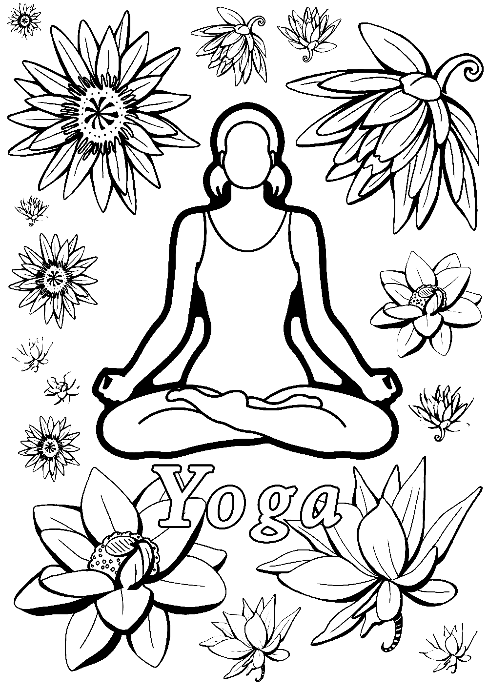 Раскраска йог. Раскраска медитация. Медитация рисунок. Йога раскраска. Раскраска для спокойствия.