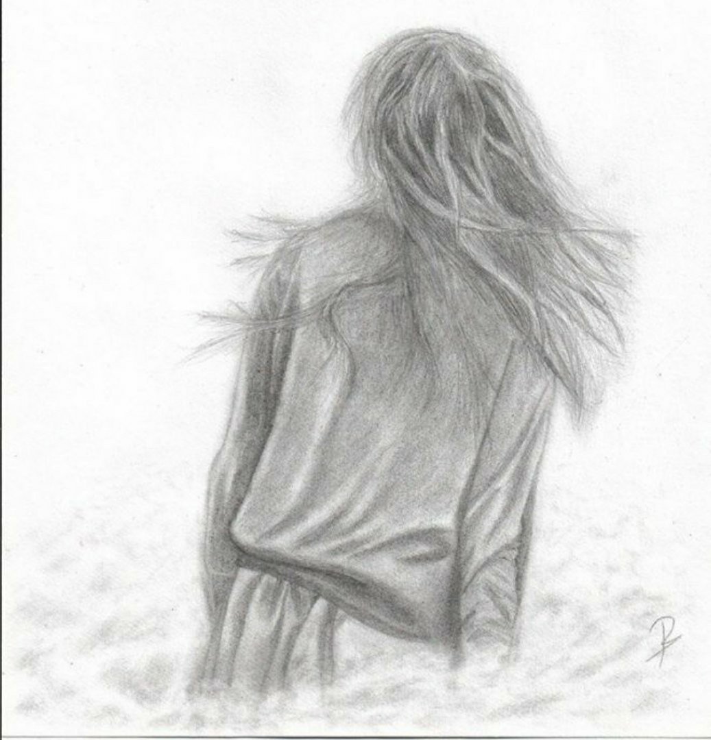 Картинка девушка нарисованная со спины. Девушка карандашом. Рисунки девушекарандашом. Девушка со спины рисунок. Девушка рисунок каранлаш.