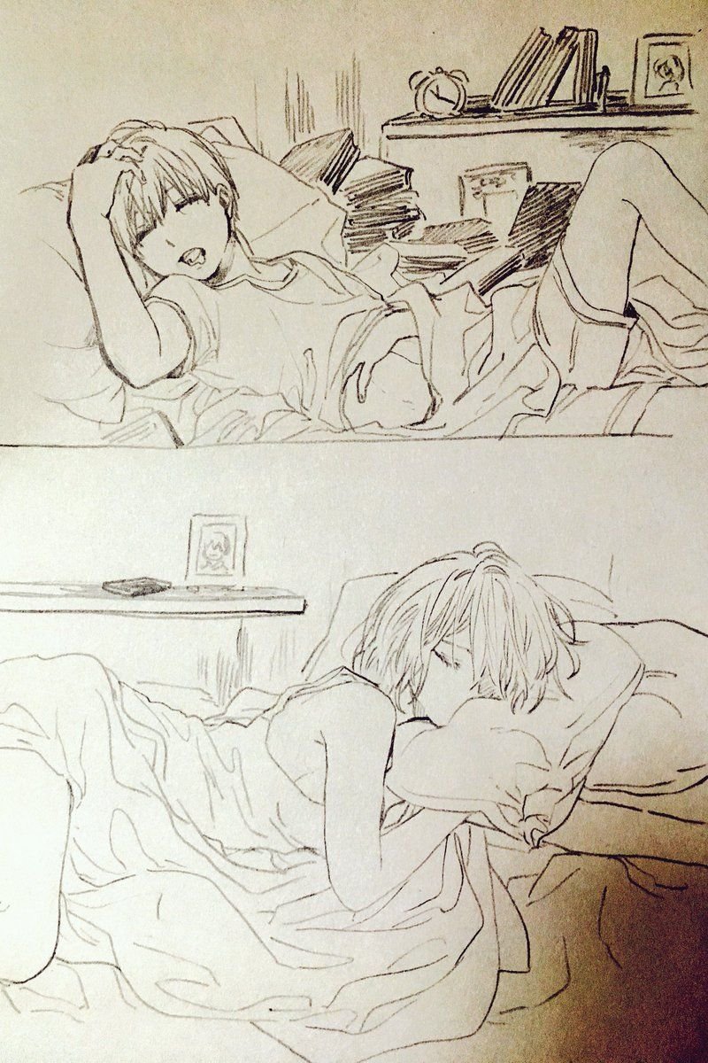 Позы для рисования пары в кровати