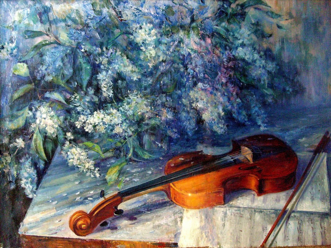 Скрипка на окне. Натюрморт со скрипкой Петрова-Водкина. Картина скрипка Петрова-Водкина.