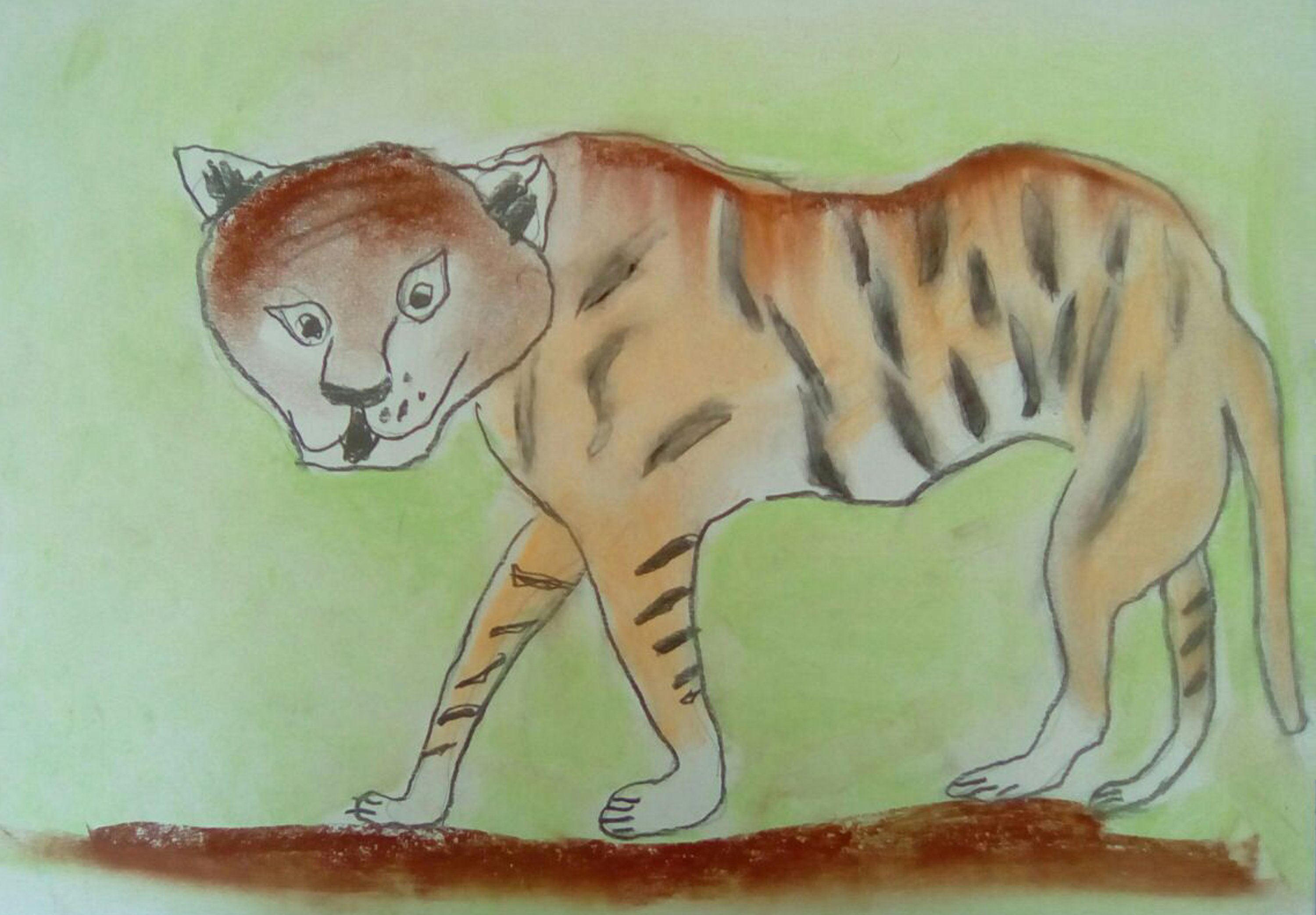 Животное рисунок 7 класс. Рисунки животных. Рисунок на тему животные. Детские рисунки животные. Тигр детские рисунки.