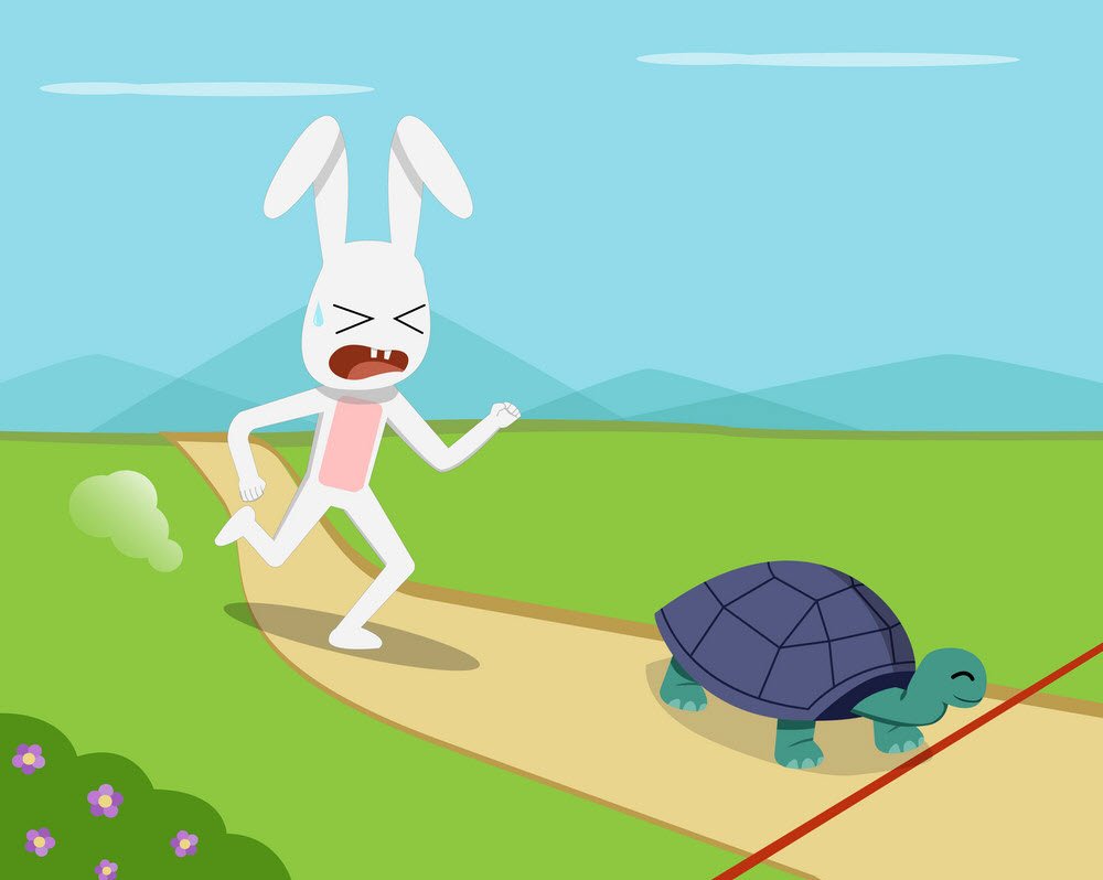 Заяц и черепаха финиш. Кролик черепаха на финише. Больной ЗАЙЦ И черепашка. Против зайчика