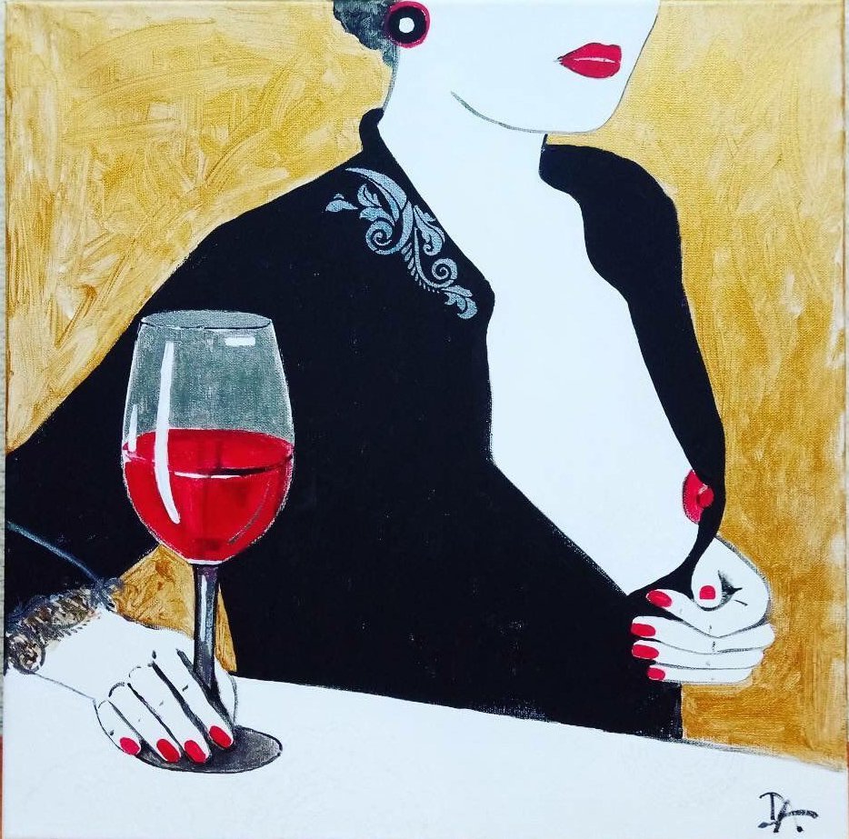 Картины с бокалом вина. Девушка с бокалом вина. Рисование с бокалом вина. Картина бокал. Акрил живопись вино.