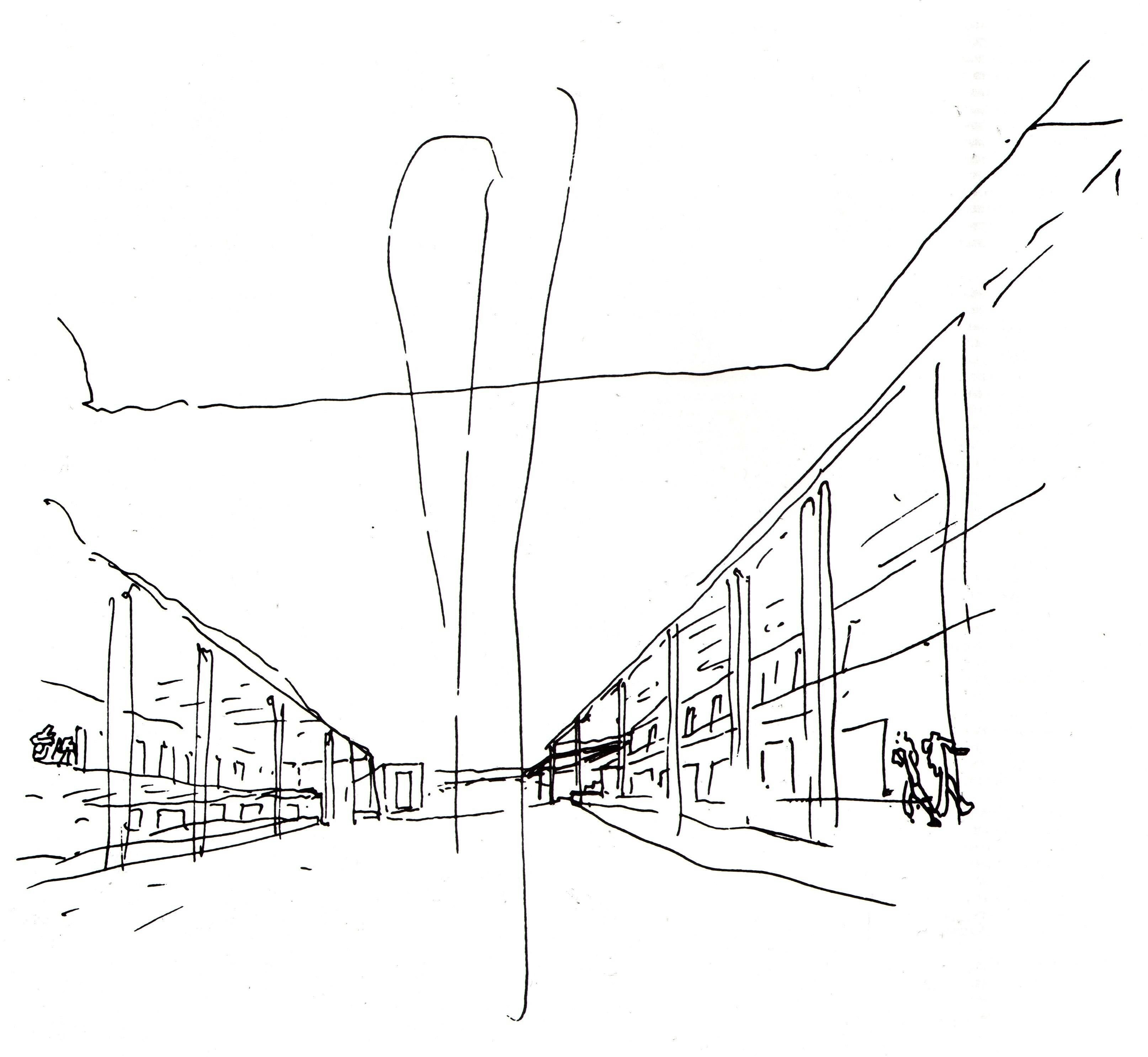 Пейзаж в перспективе рисунок. Одноточечная и линейная перспектива. "Линейная перспектива" - пейзаж "Тоскана". Зарисовка города линейная перспектива. Наброски с линейной перспективой города.
