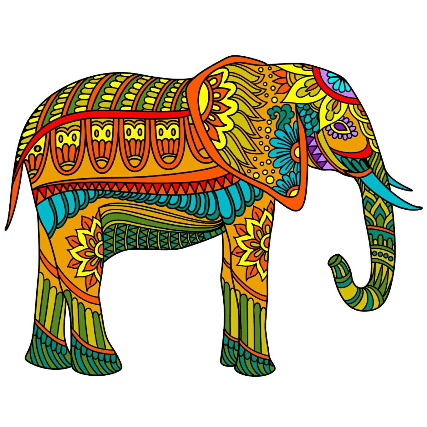 Индия картинки 5 класс. Индийский слон. Слон с орнаментом Индии. Слон рисунок. Индийский слон орнамент.