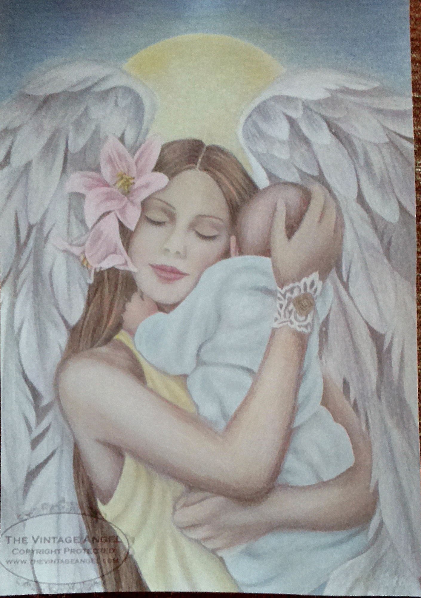 Картинка мама ангел