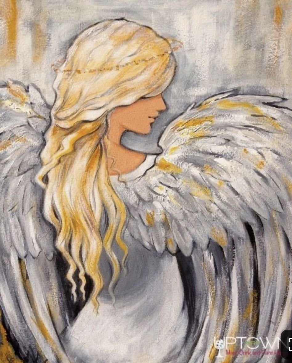 Рисунок мама ангел