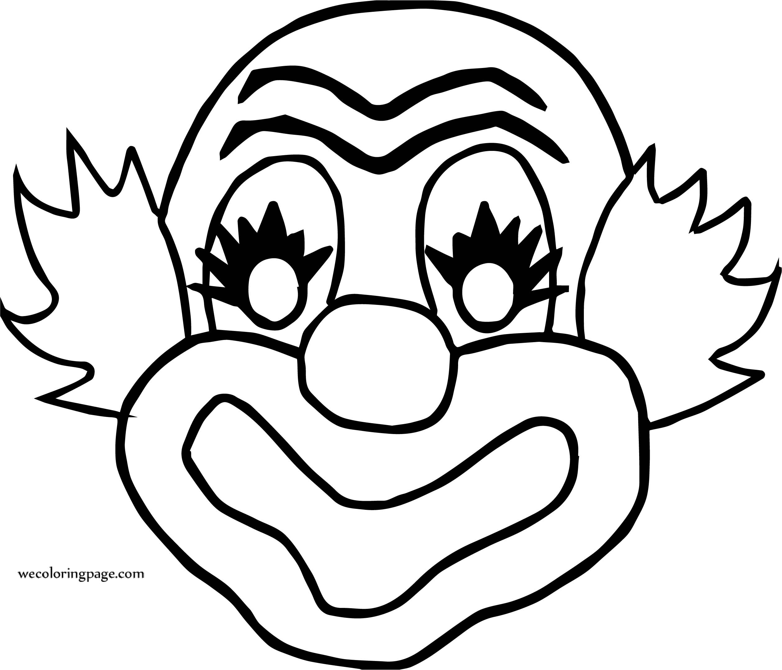 Рисование маска клоуна. Маска клоуна раскраска. Маска клоун раскраска для детей. Лицо клоуна раскраски для детей.