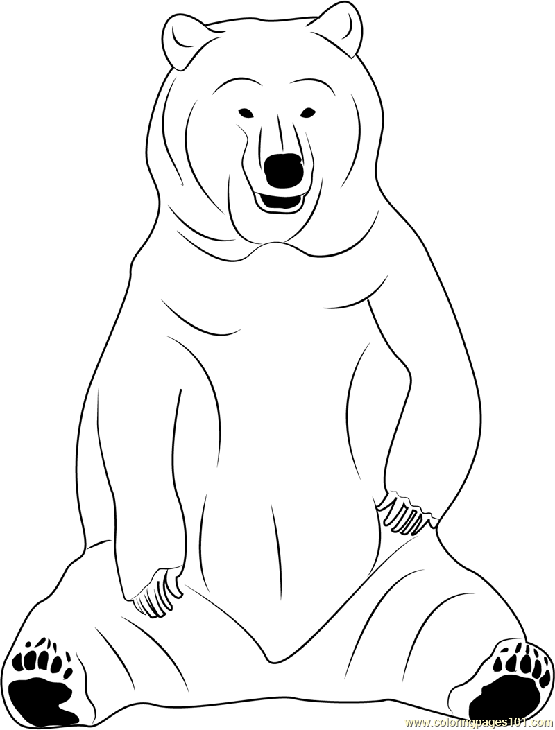 Медведь на дереве рисунок