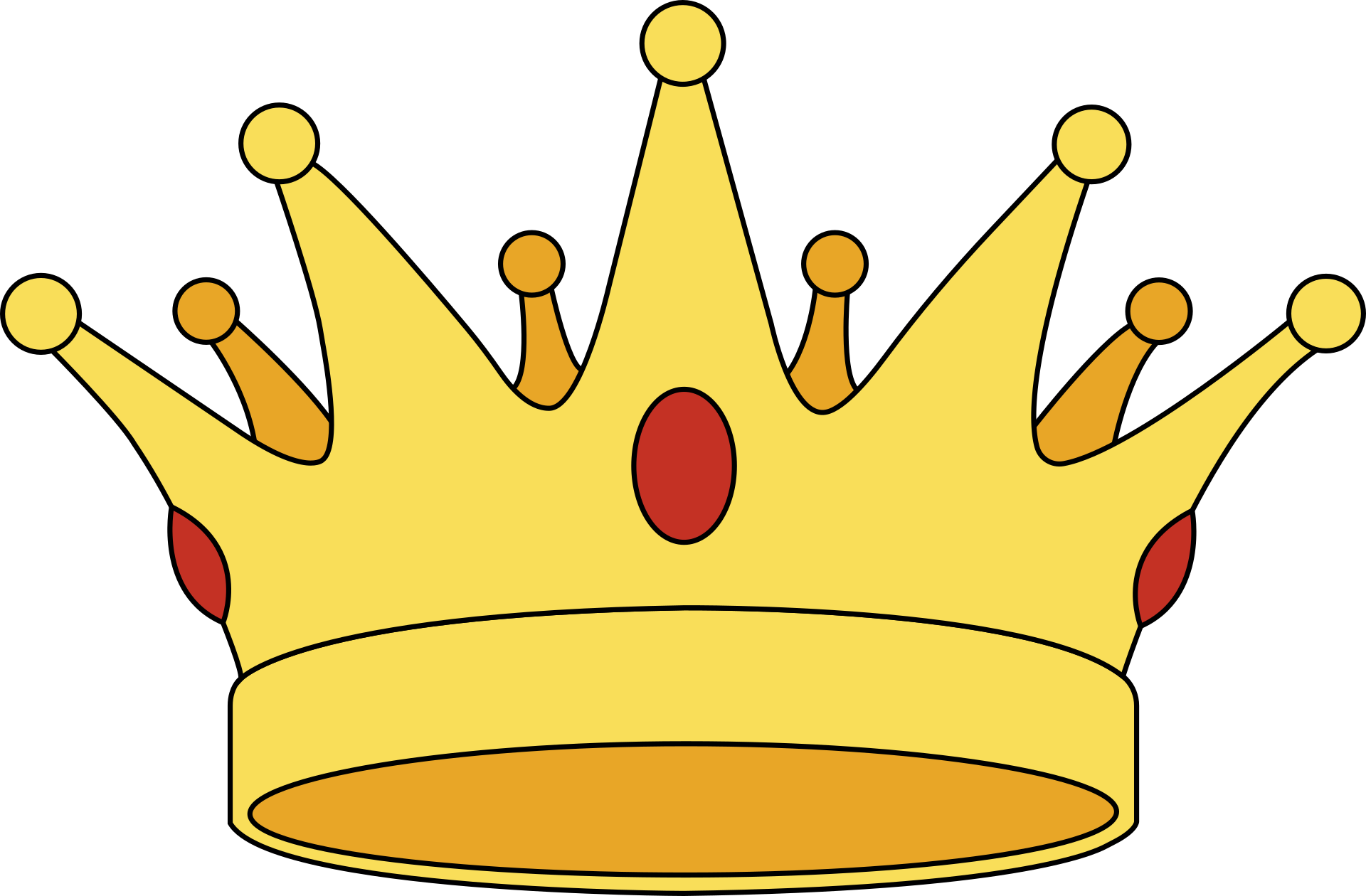 Раскраска корона короля - 61 фото
