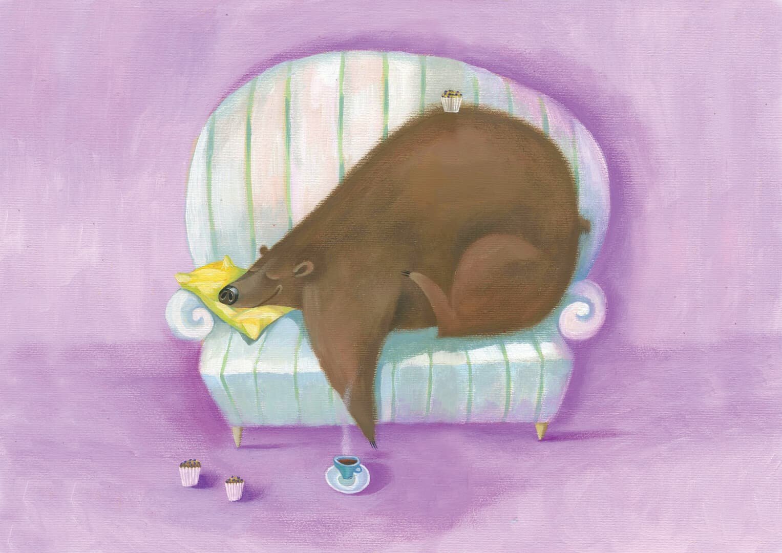 Мишки спать пора. Сонный медведь. Сон иллюстрация. Спящий мишка арт.