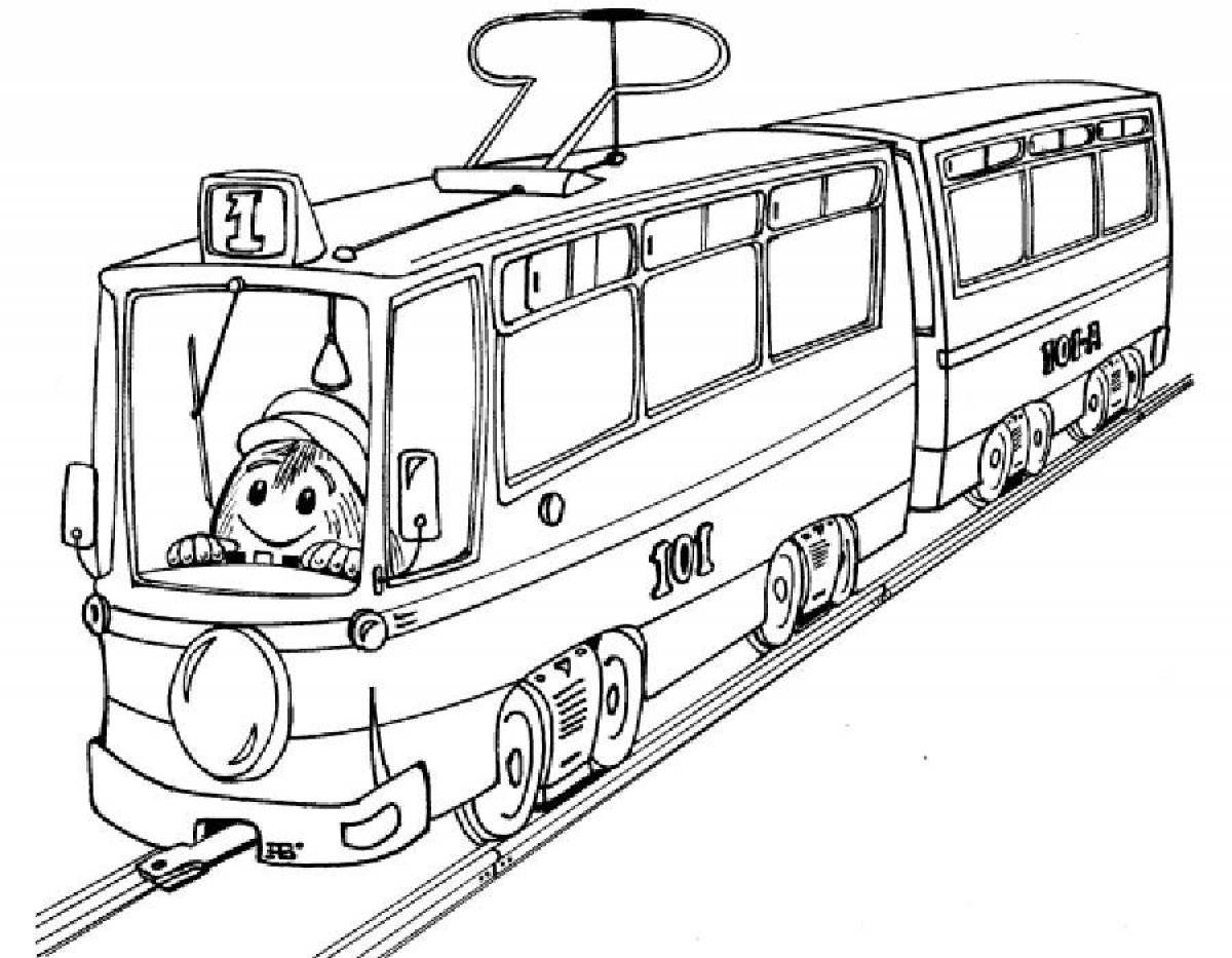 Раскраска электричка. Трамвай раскраска. Детская раскраска трамвай. Поезд для раскрашивания для детей. Раскраска поезд.