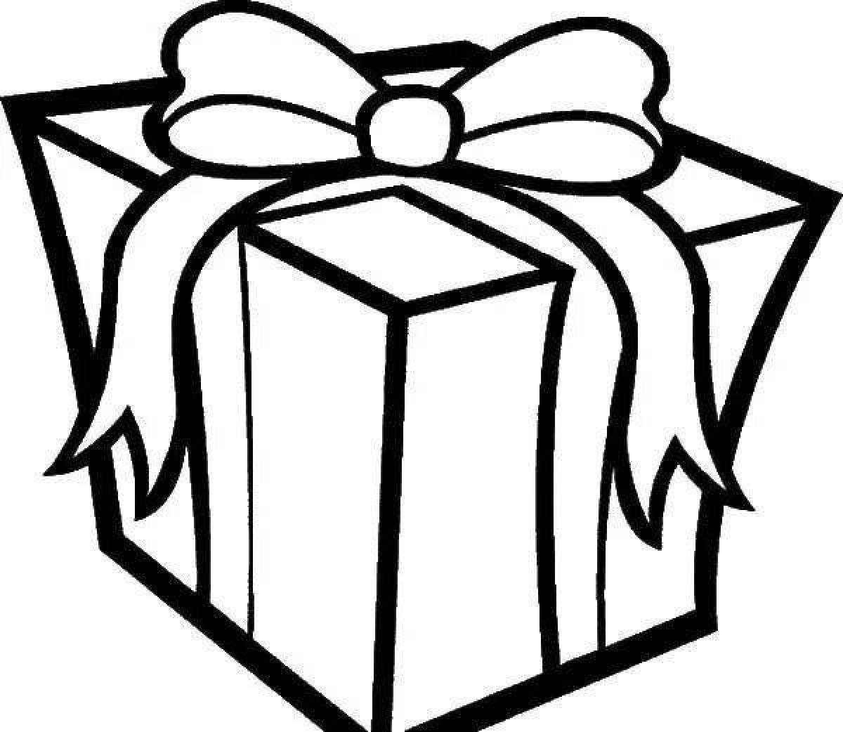 Нарисовать подарки ребенку. Подарок раскраска. Подарок раскраска для детей. Раскраска коробка с подарком. Подарочная коробка раскраска.