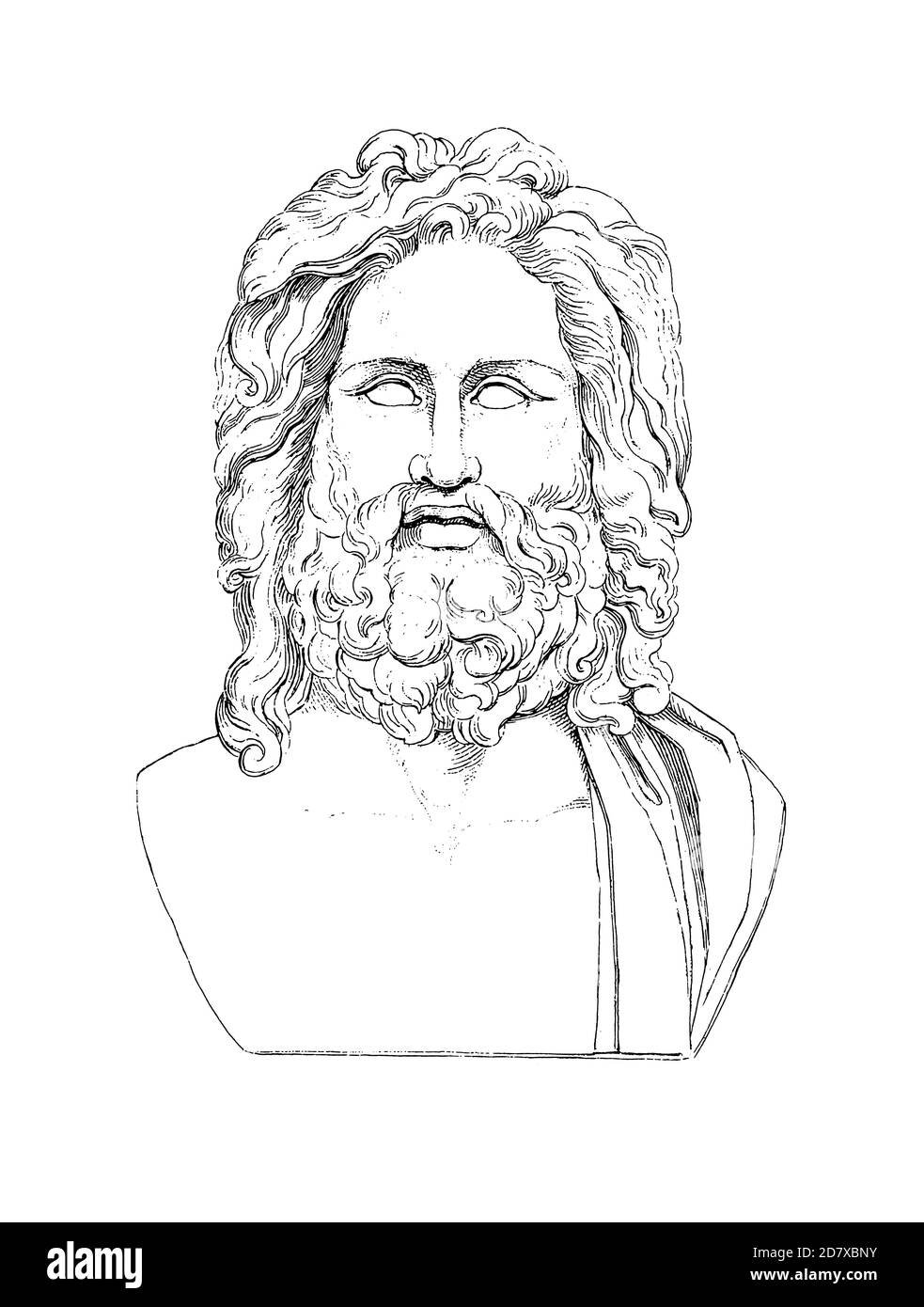 Рисунок бога юпитера. Академический рисунок Зевс в полный рост.