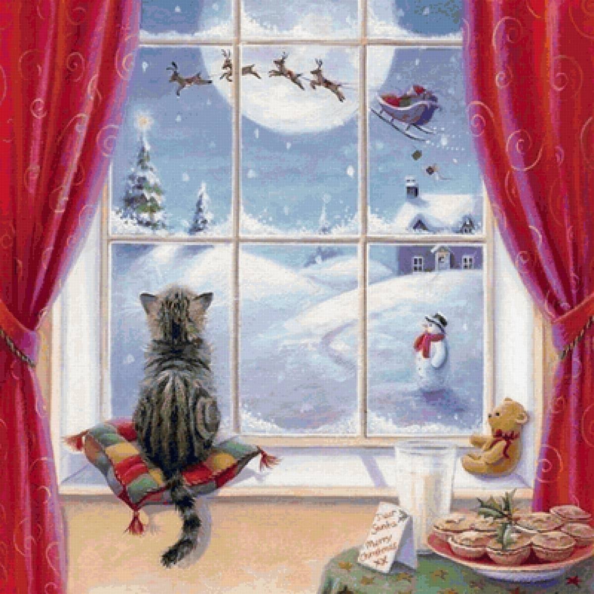 Зимнее окно рисунок. Кошки на окошке. Зимнее окно. Зимнее окошко. Кошка на окошке зимой.