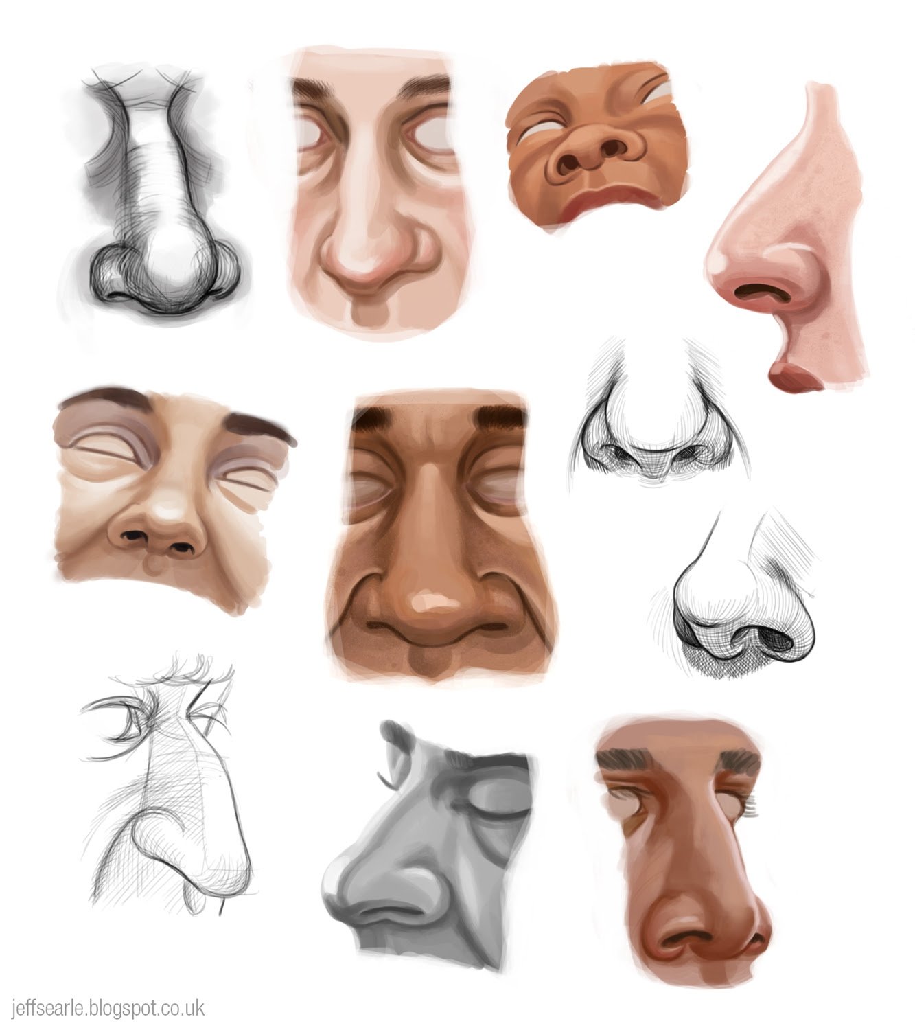 Покажи картинки носа. Нос. Изображение носа. Нос ракурсы. Ноздри разной формы.