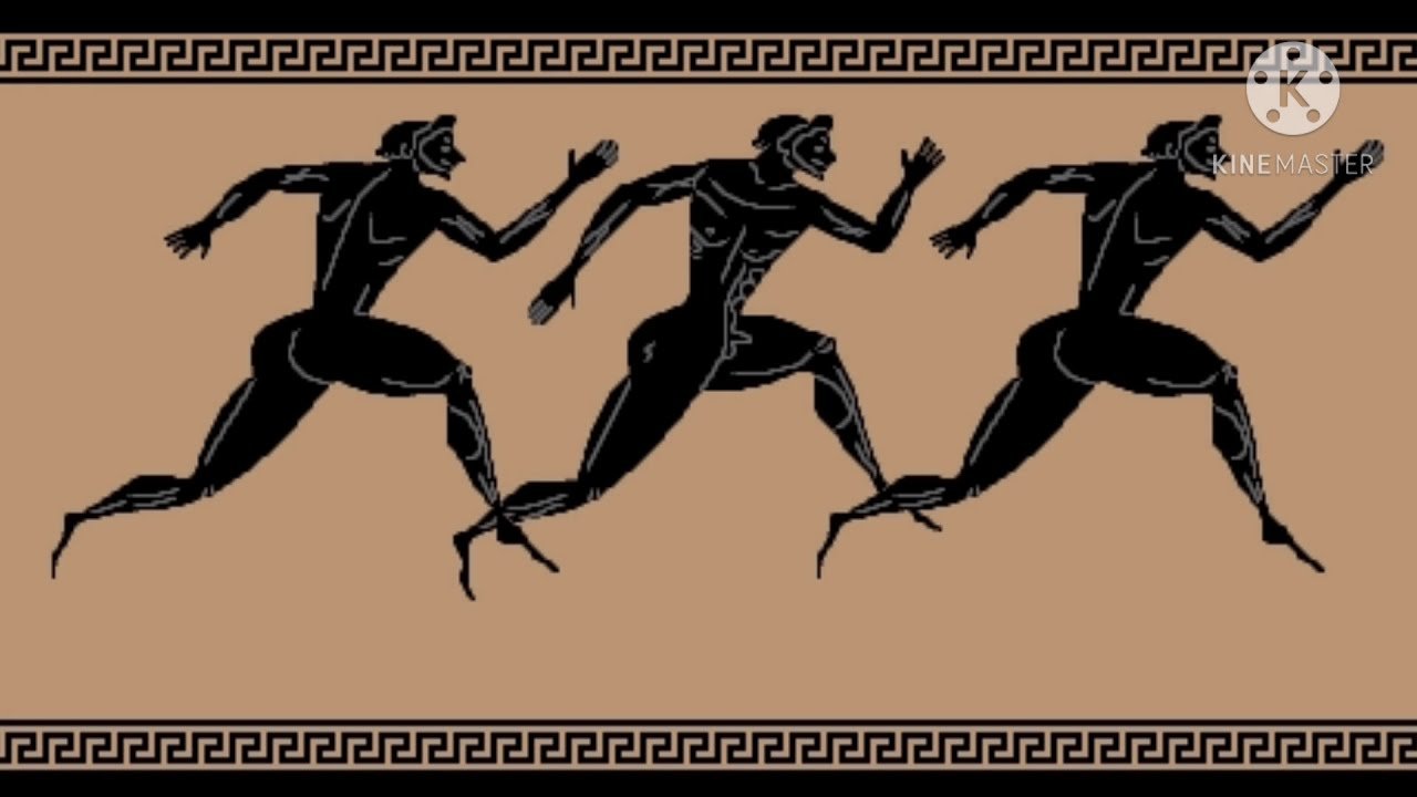 Бег на олимпийских играх в древней греции. Бег в древней Греции на Олимпийских играх. Олимпийские игры в Греции в древности бег. Олимпийский бегун в древней Греции. Марафонский бегун древней Греции.