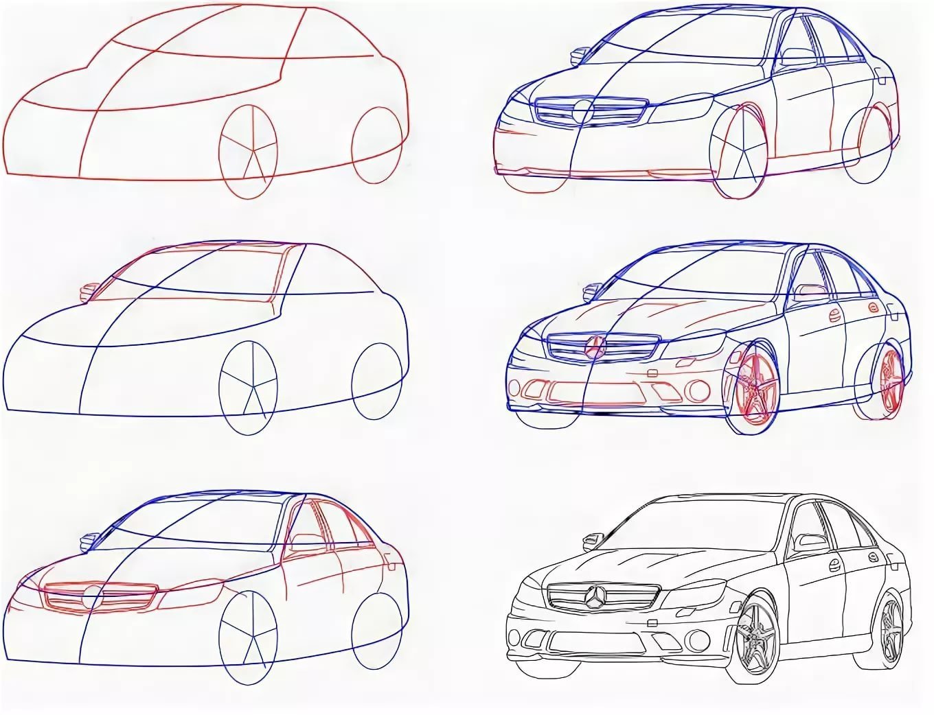 Машину карандашом поэтапно. Мерседес AMG 2022 вид сбоку нарисовать легко поэтапно. Автомобиль рисунок. Рисунки машины карандашом для начинающих. Машина рисунок пошагово.