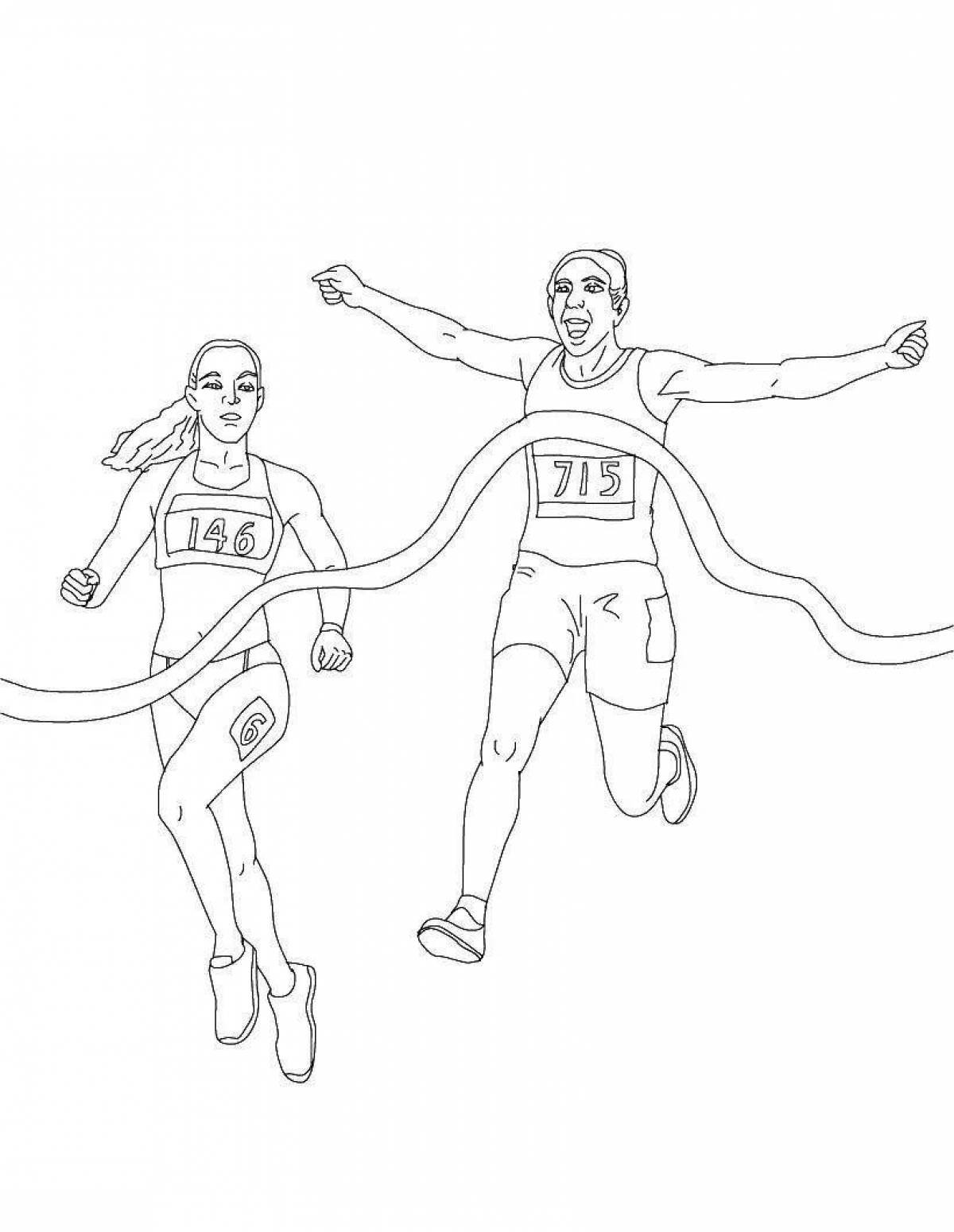 Раскраска гто. Спортсмен рисунок. Раскраска: спортсмены. Рисунок на тему легкая атлетика. Спортивные игры раскраска.