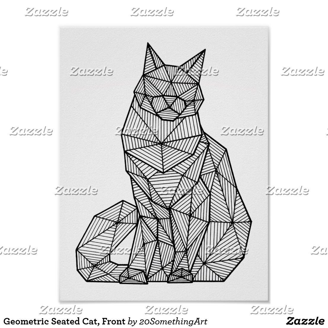 Графические рисунки фигур. Геометрические рисунки. Геометрическая кошка. Кот в геометрическом стиле. Фигуры из линий.