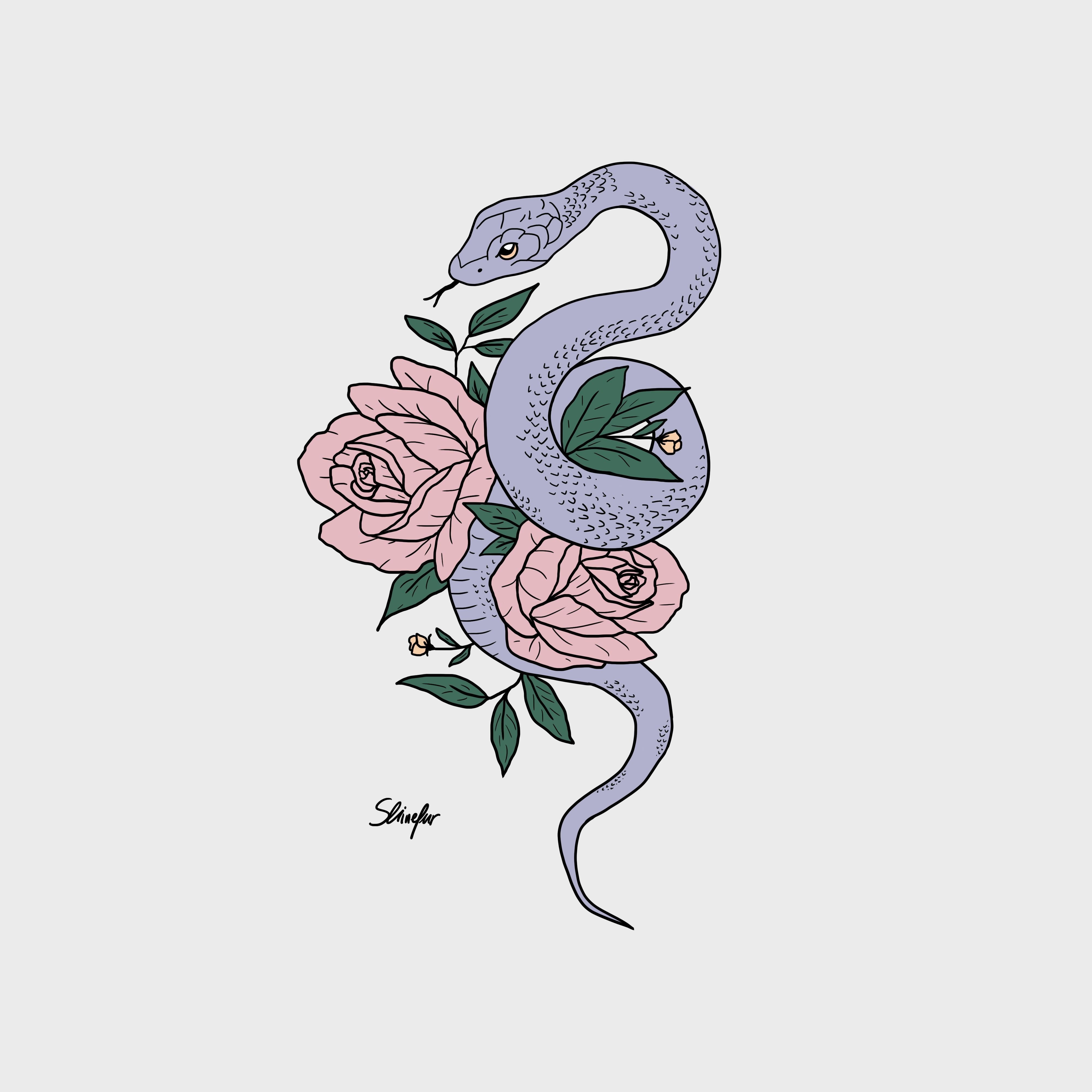 Змея и цветок 2. Тату змея. Змея эскиз. Змея тату эскиз. Эскизы тату змеи для девушек.