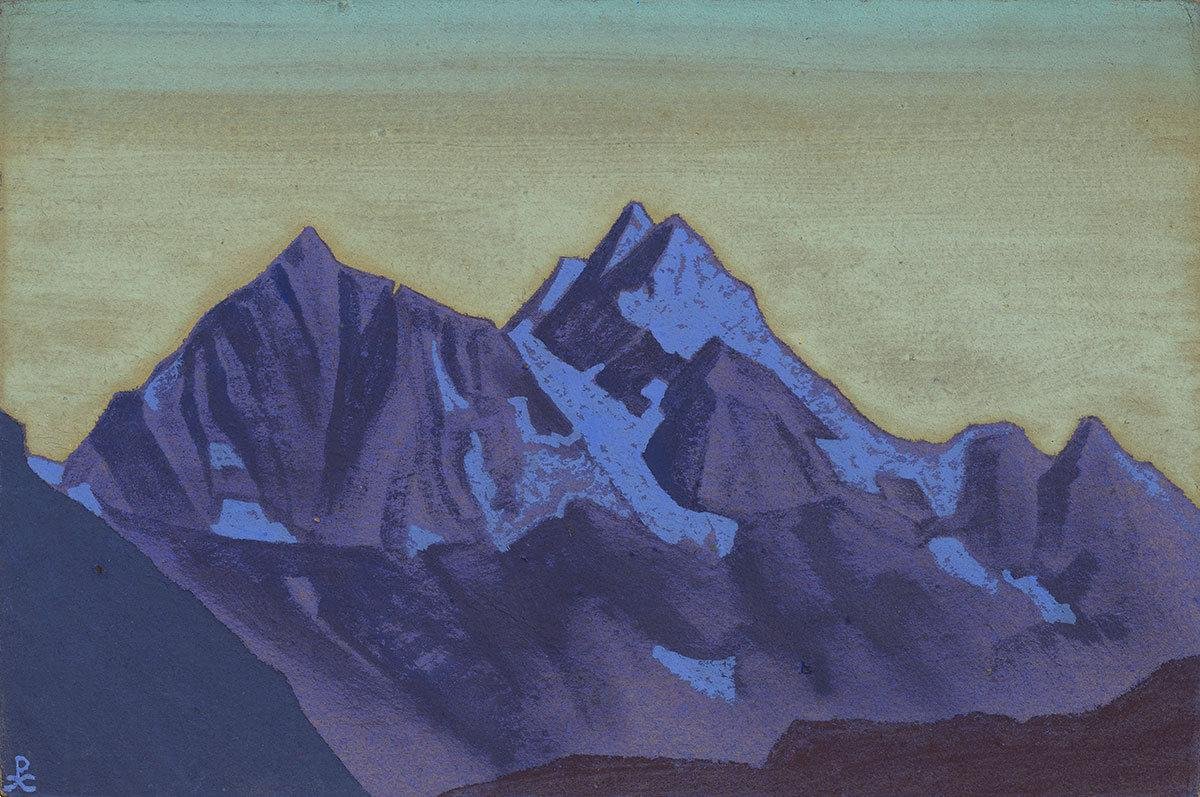 Великом отсюда. Рерих Гималаи 1937. Рерих 11 Канченджунга. Рерих Гималаи. Рерих Гималаи картины.