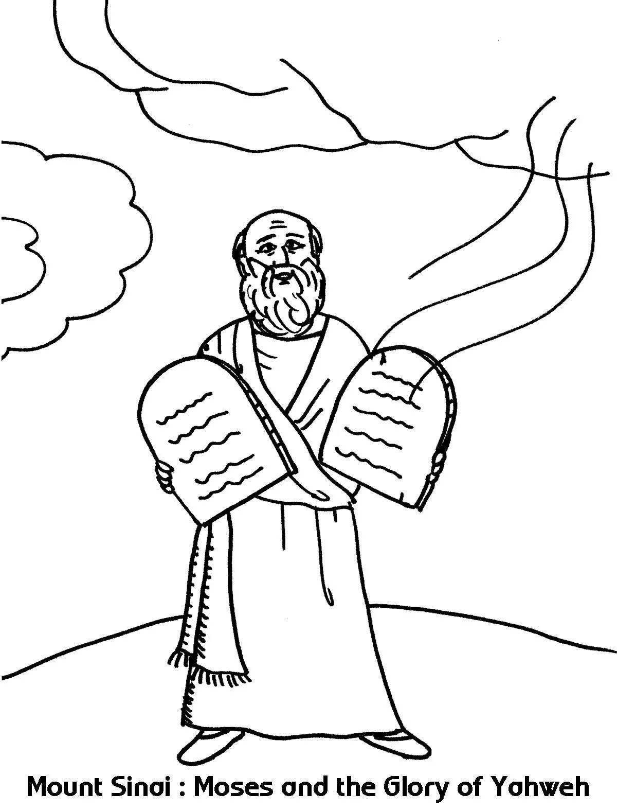 Рисунок моисей
