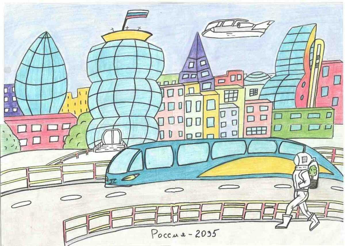 Конкурс детского рисунка «Мой любимый город» в ТРК «Фантастика»