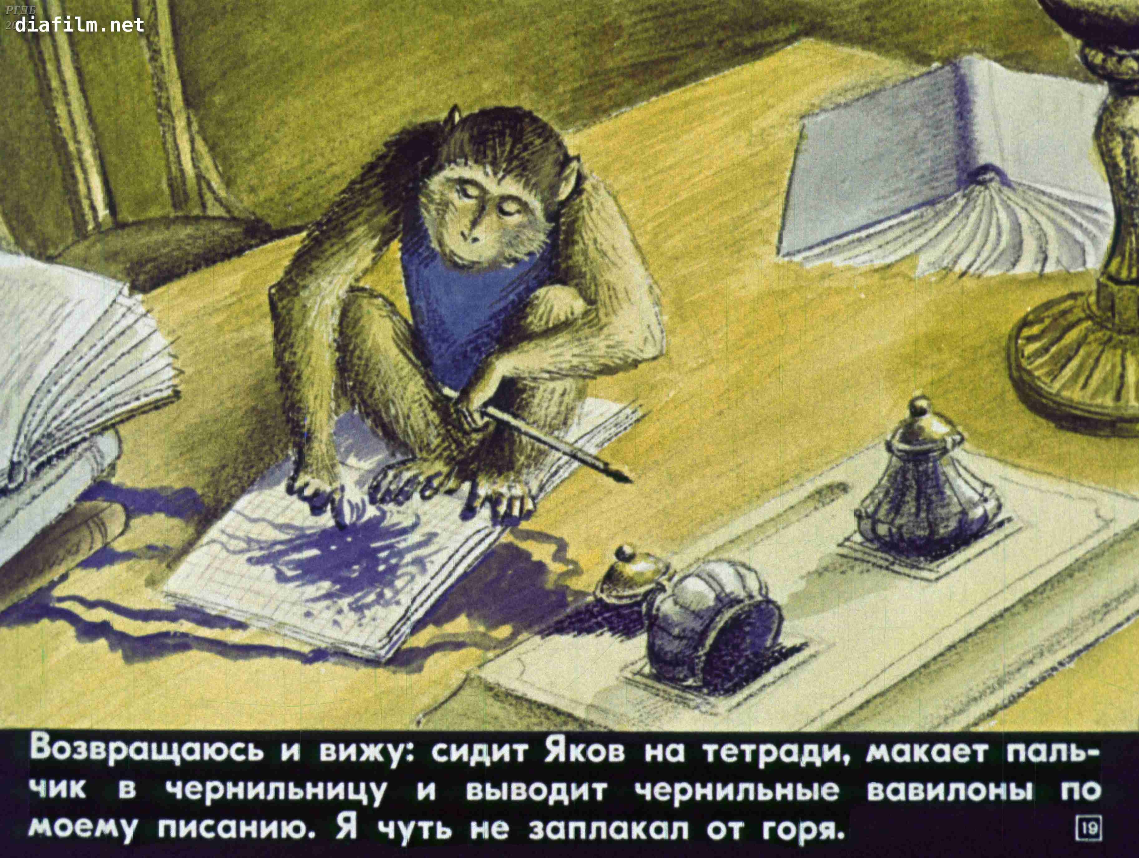Про обезьянку житков читательский дневник 3 класс
