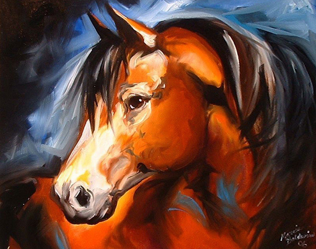 Лошадка красками. Marcia Baldwin картины лошади. Художник Марсия Болдуин. Лошади Марсии Болдуин.