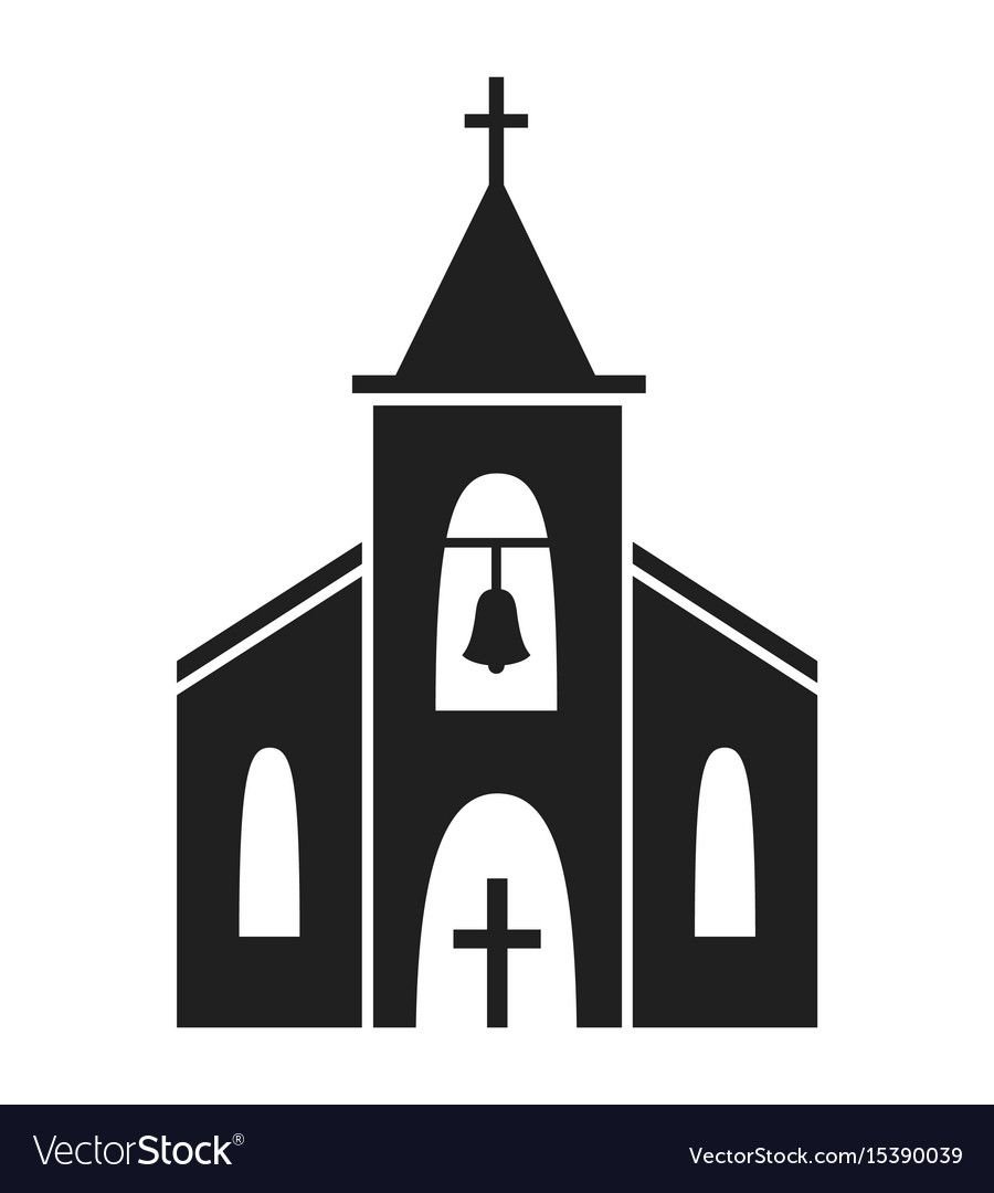 Церковь векторный рисунок