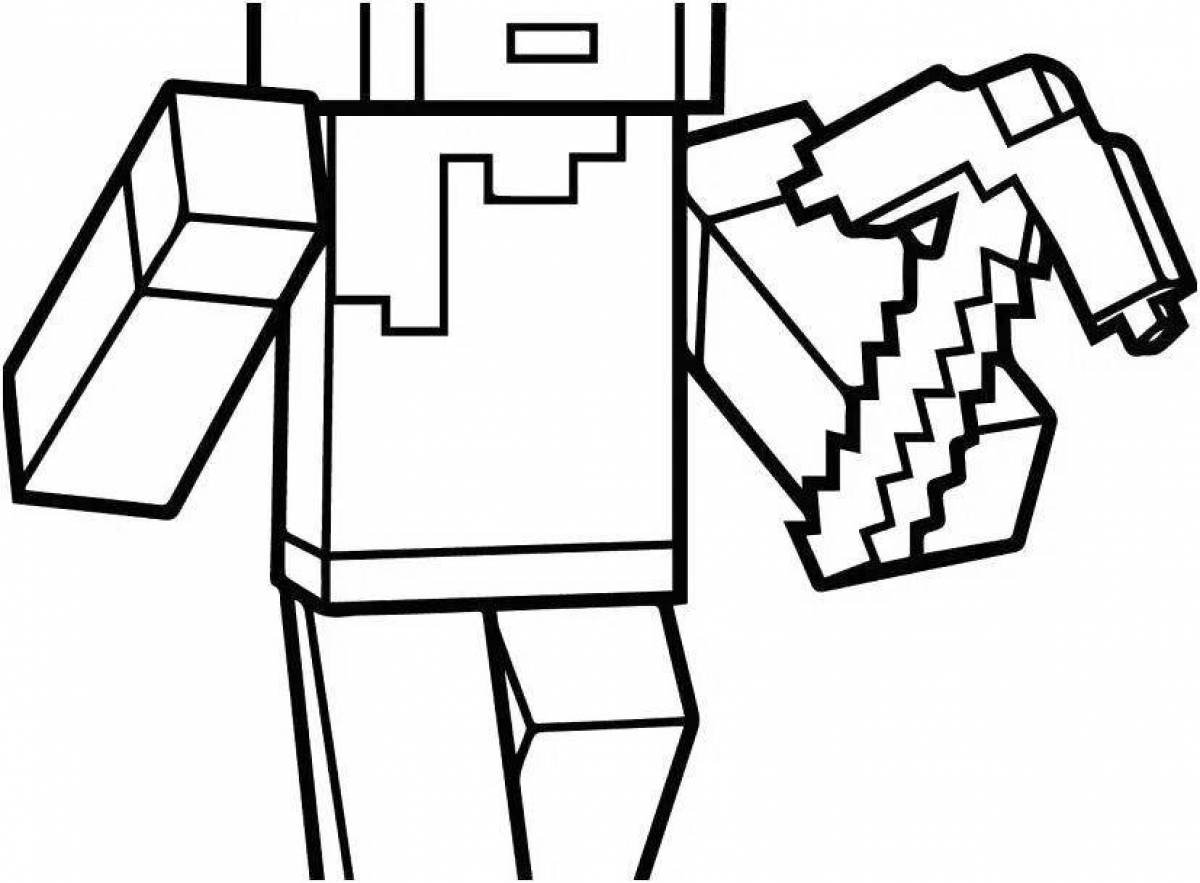 Стив раскраска распечатать. Раскраска Minecraft Стив. Майнкрафт картинки раскраски. Раскраски для мальчиков майнкрафт. Майнкрафт раскраска для детей.