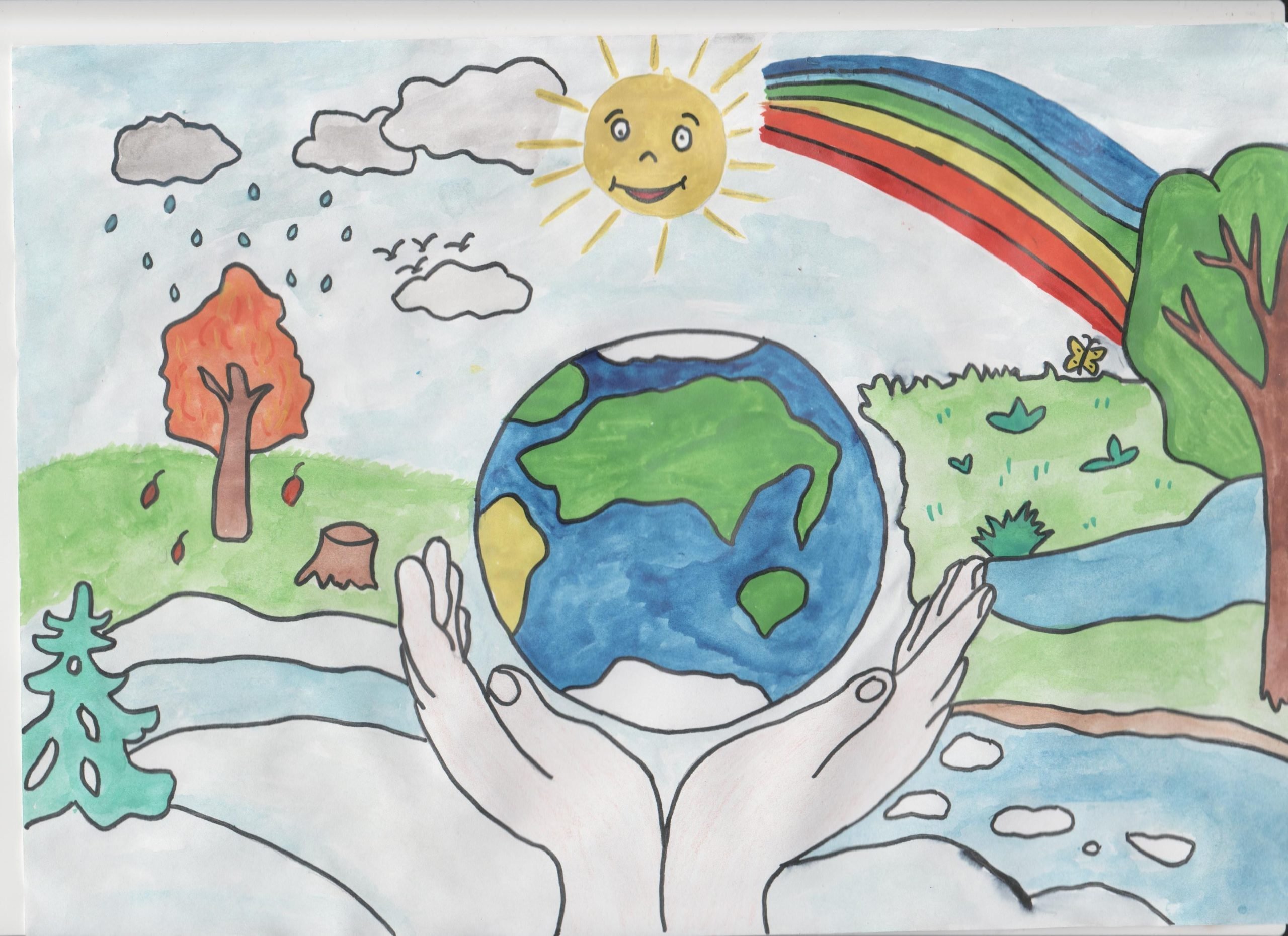 Мы не хотим чтоб наши земли. Детские рисунки на тему экология. Экология рисунок для детей. Рисунок на экологическую тему в детский садик. Рисунки на тему экология природы.