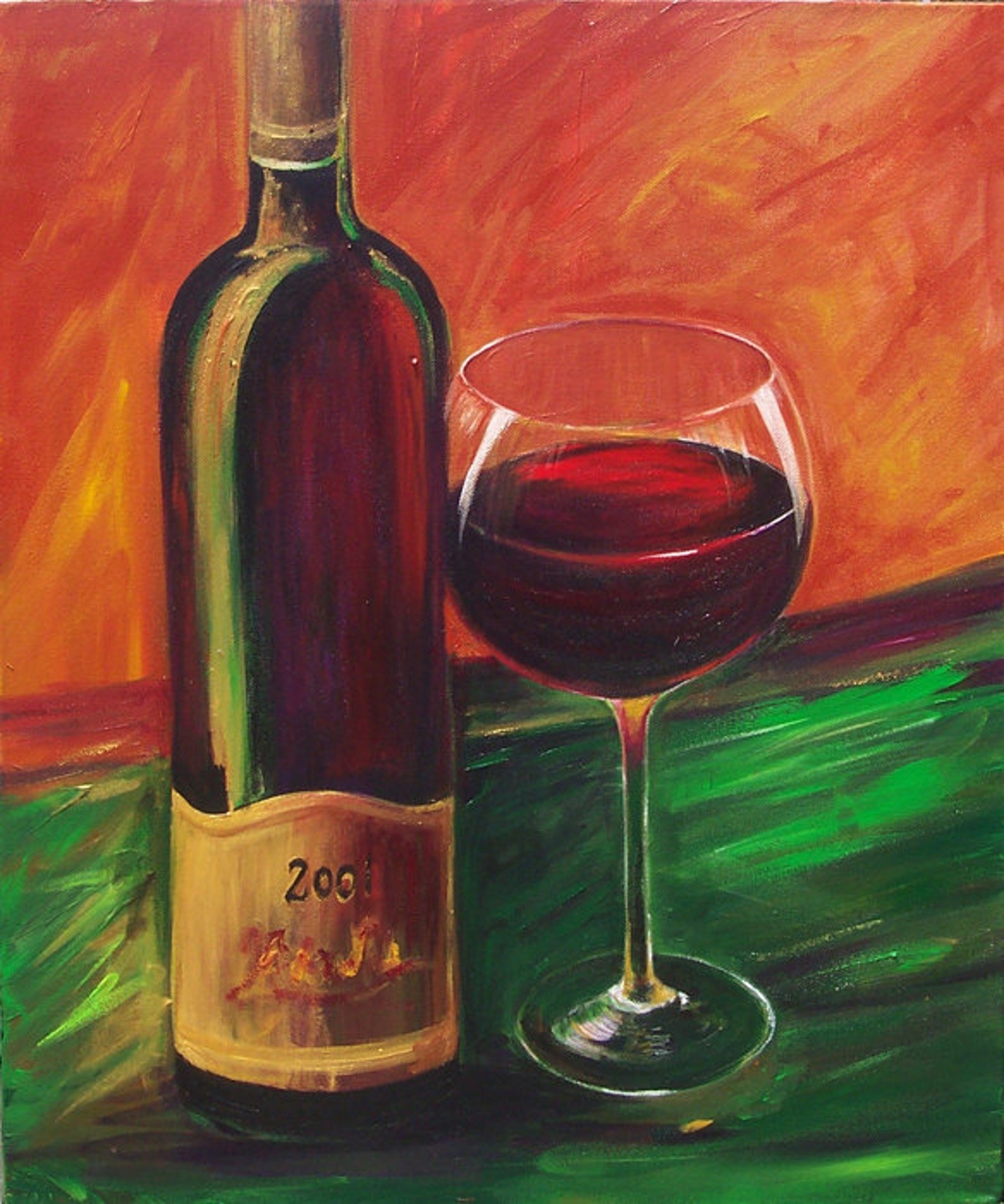 Картины с бокалом вина. “Бокал и бутылка сюзе” (1912) Пикассо. Натюрморт с вином. Натюрморт с бутылкой вина. Живопись вином.