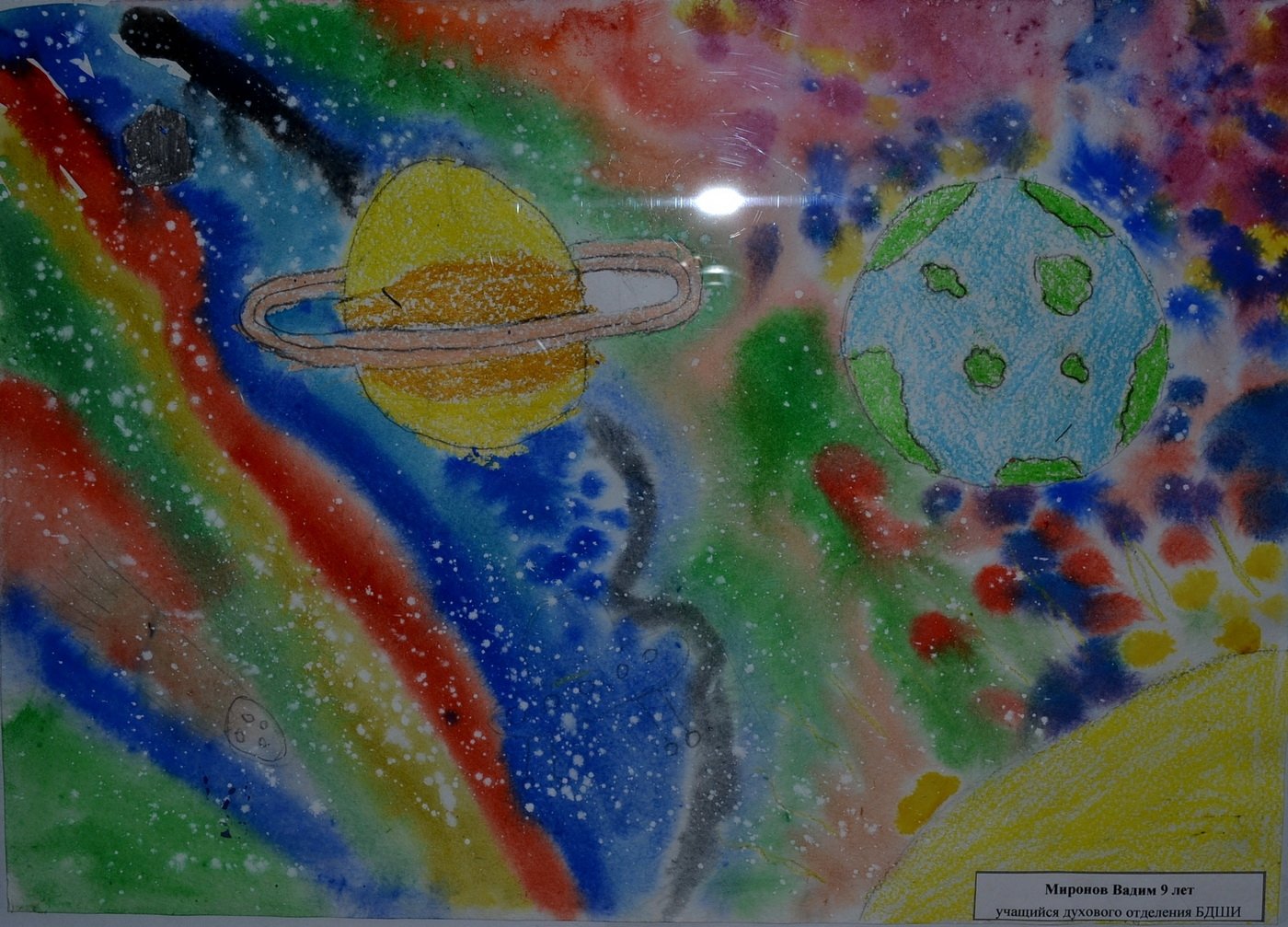 Рисуем космос 2 класс презентация поэтапно. Рисунок на тему космос. Космос рисунок для детей. Детские рисунки на тему космос красками. Рисование космические фантазии старшая группа.