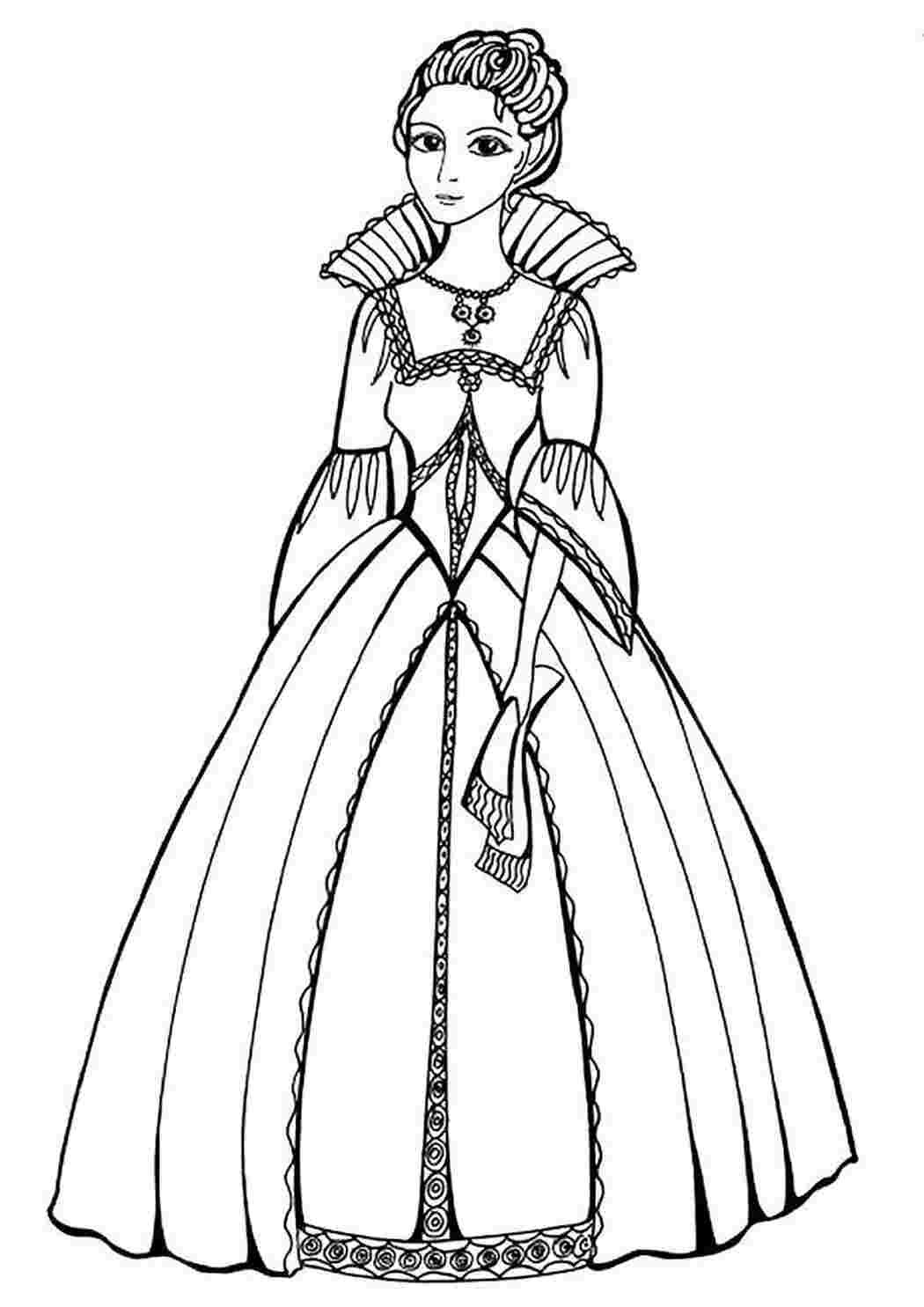 Бал средневековья рисунки. Платья для срисовки карандашом. Раскраска платье. Раскраски красивые платья. Исторический костюм раскраска.