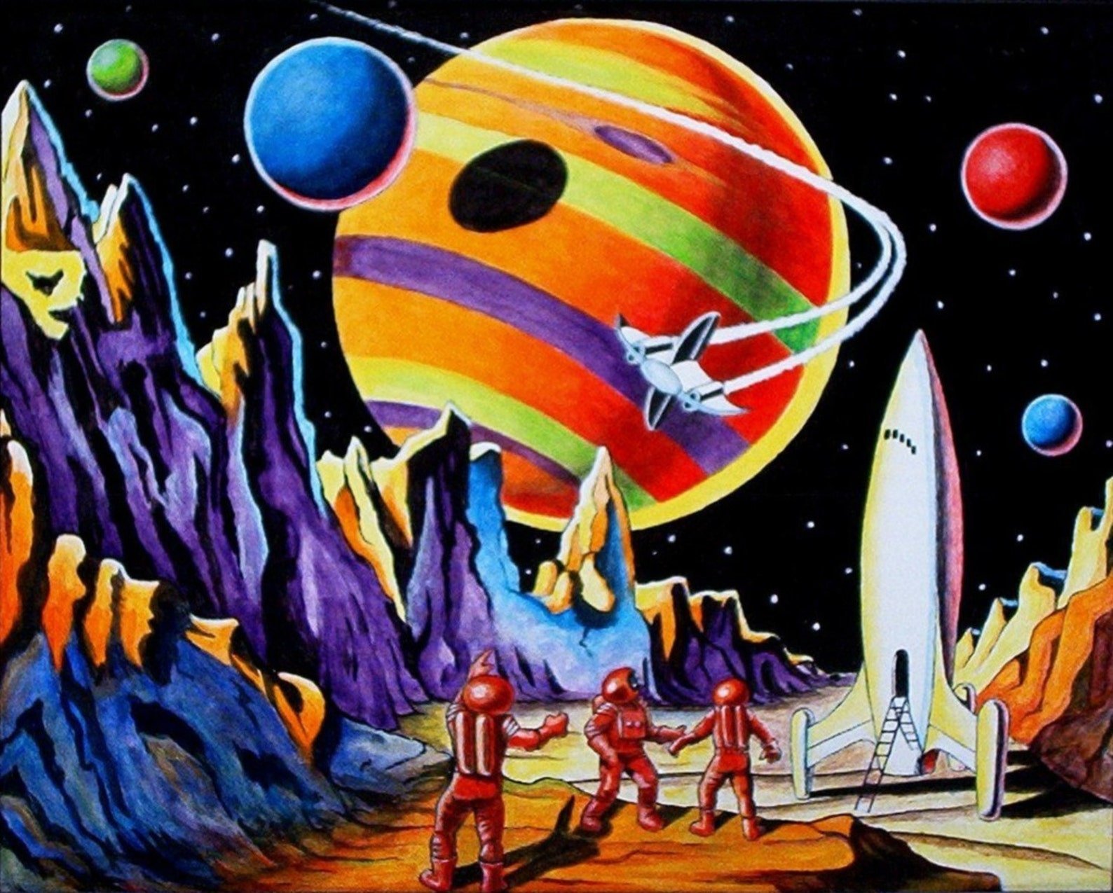 Космос картина для детей. Космическая живопись. Декоративная композиция космос. Рисунок на тему космос.