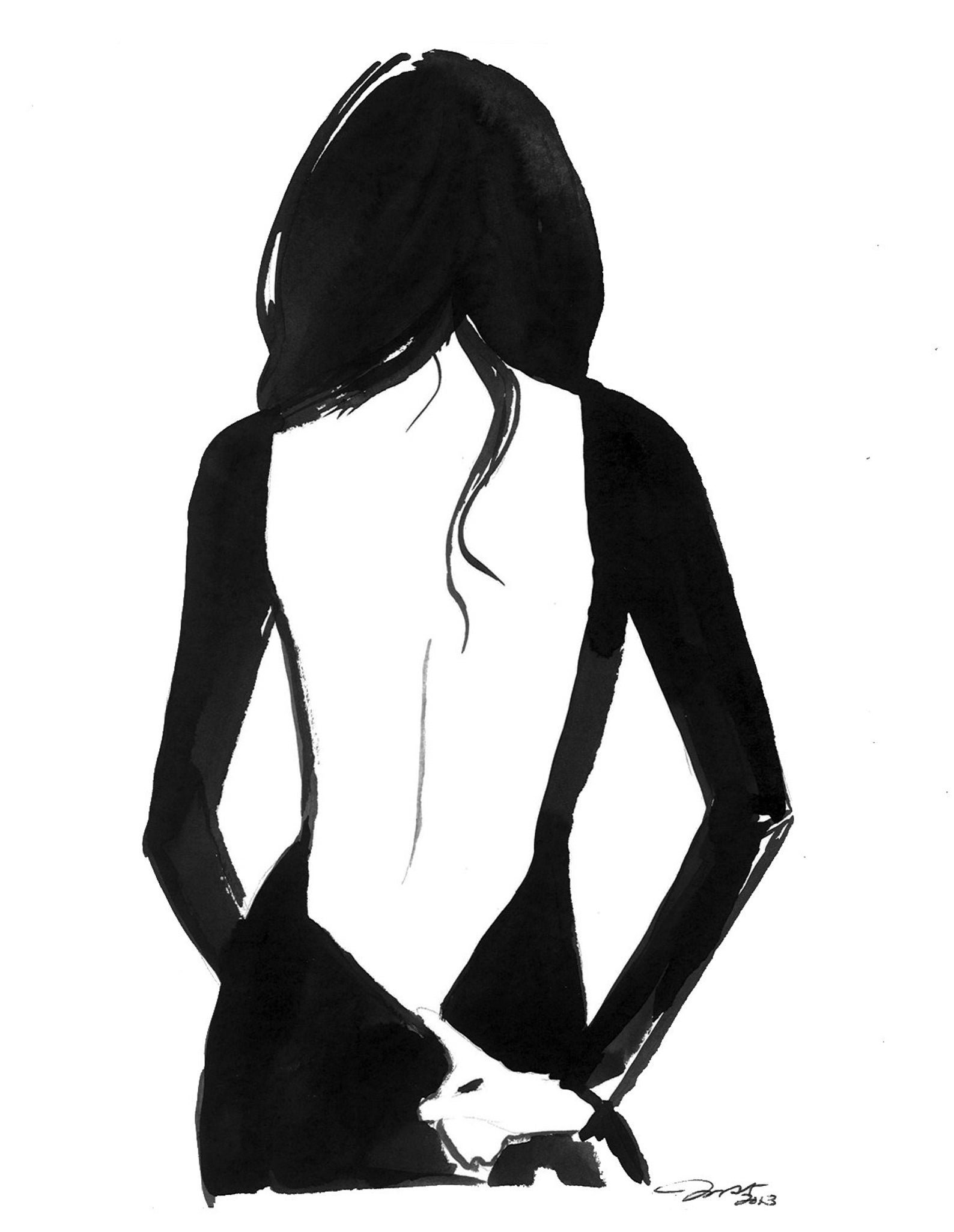 Женщина спиной рисунок. Нарисованная девушка со спины. Женский силуэт со спины. Силуэт девушки карандашом. Силует девушки рисунок.