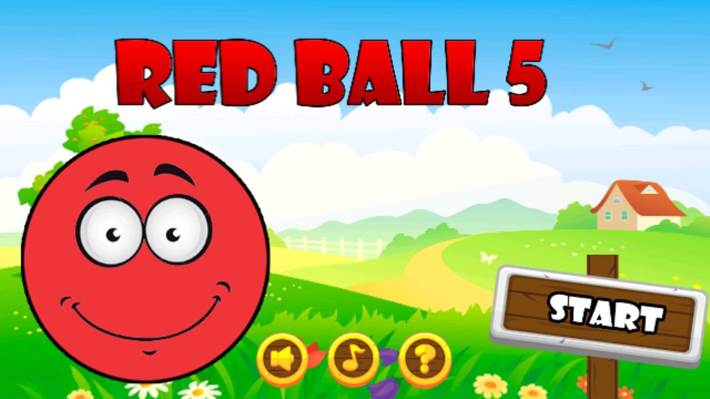 Игра красный шарик 5
